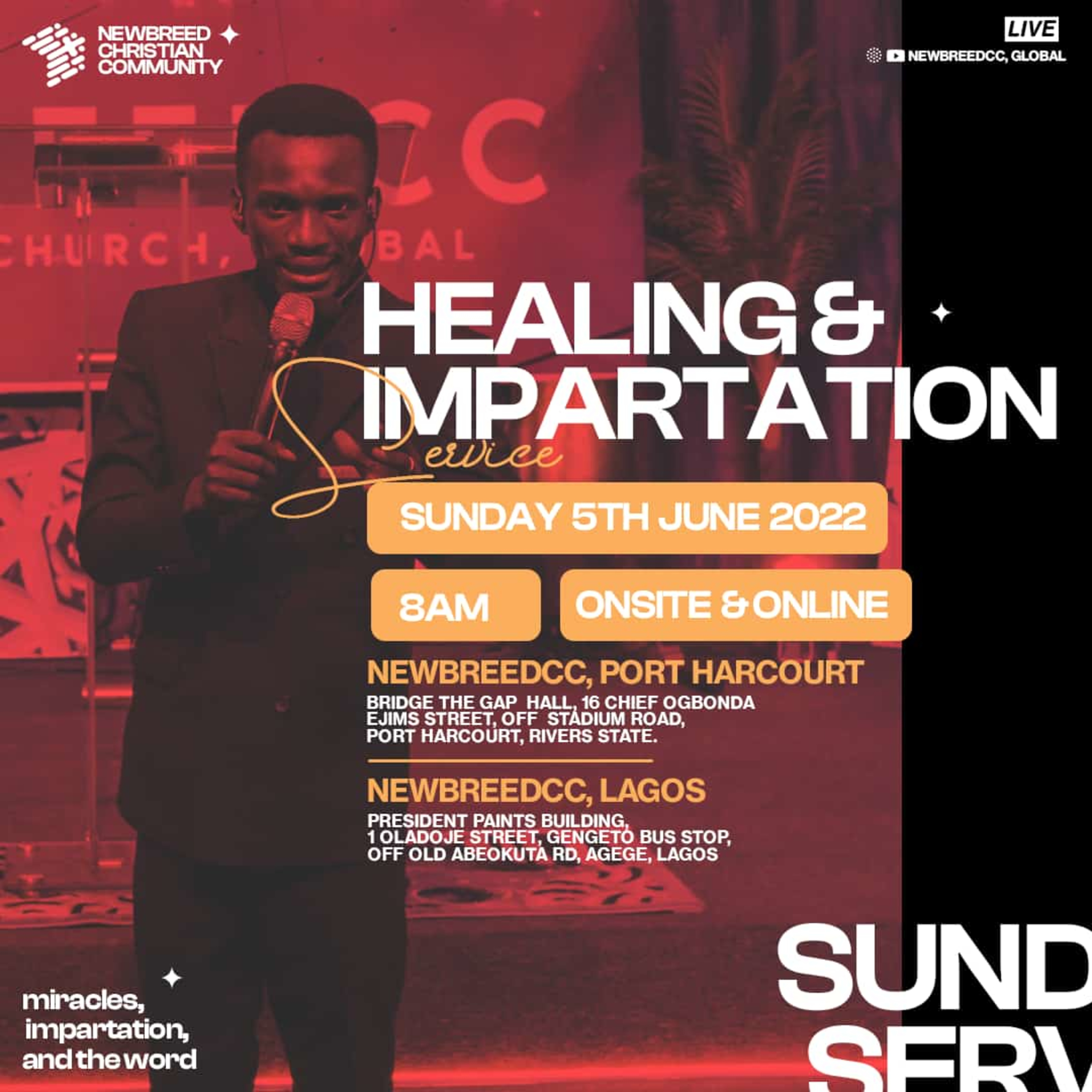 Healing and Impartation Serice  episode artwork