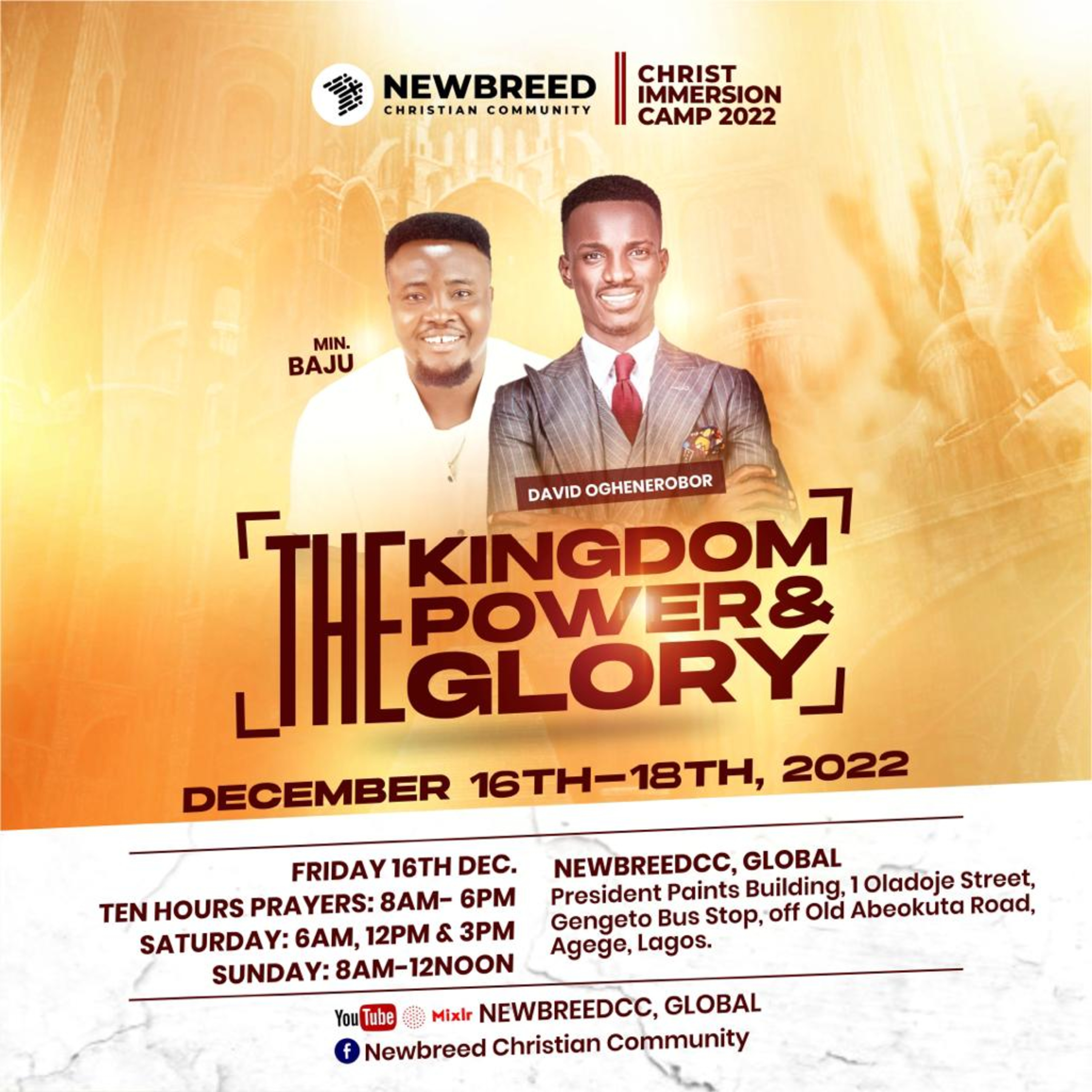 Christ Immersion Camp Lagos - Stewardship  episode artwork