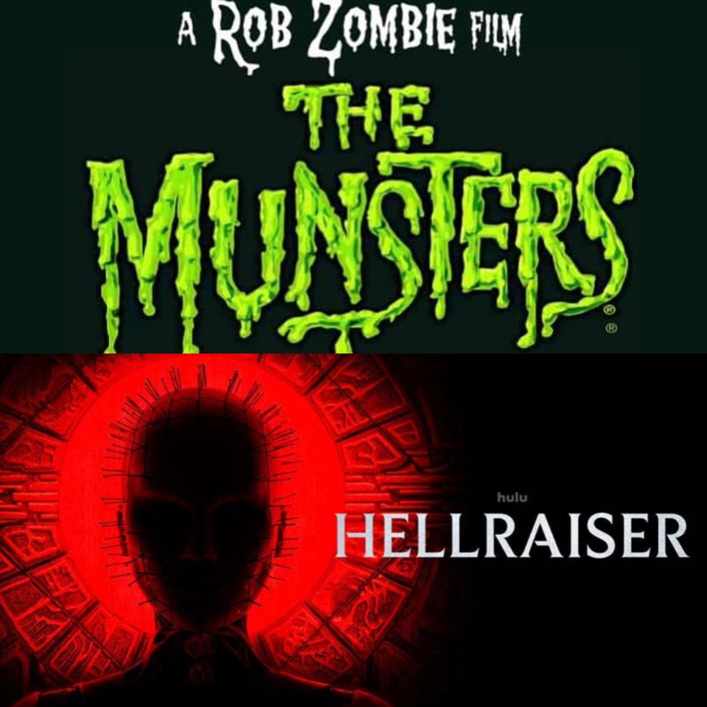 EP 324 B-Team Double Feature #5- The Munsters (2022)/ Hellraiser (2022) episode artwork