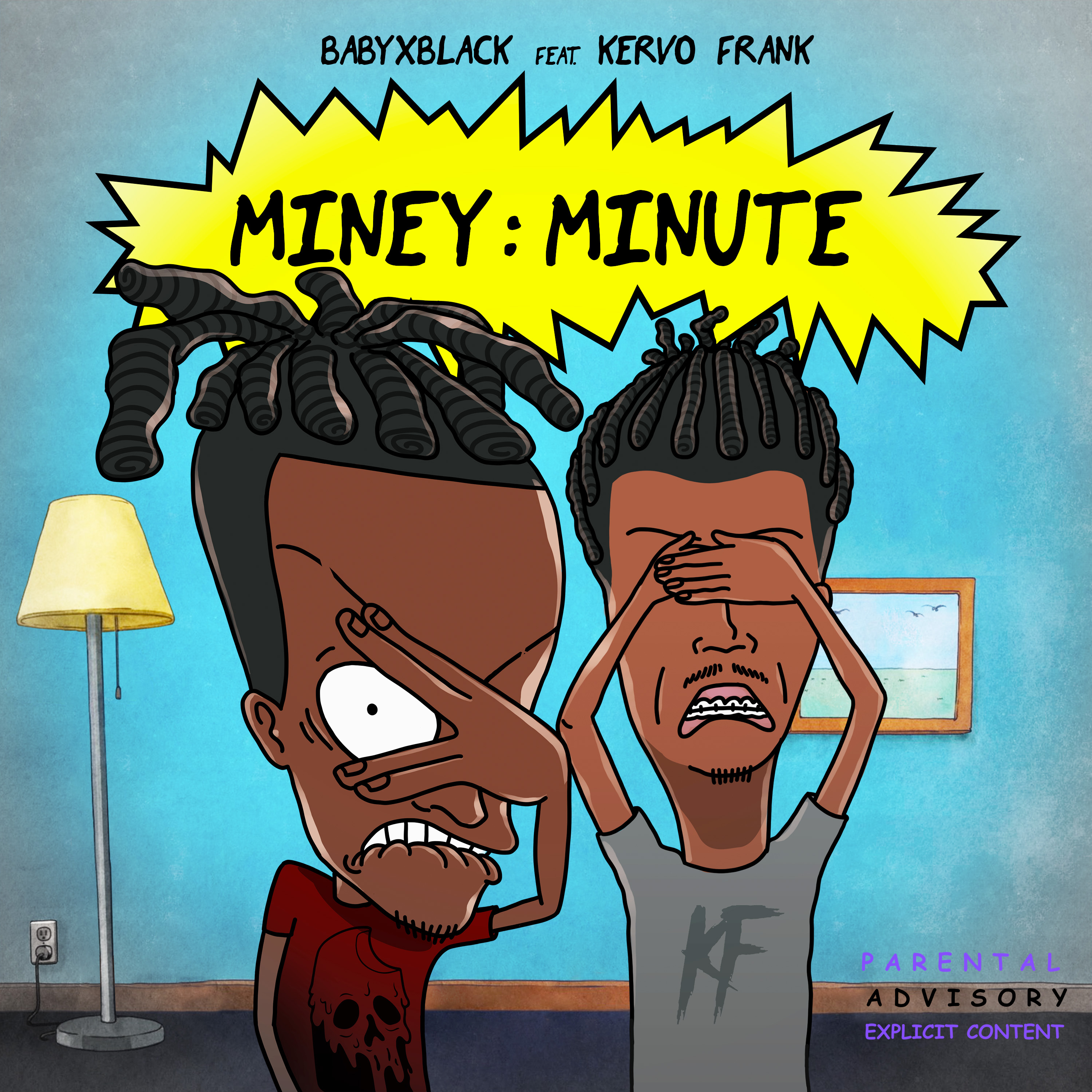 BPTWPL - REACTION VIDEO FOR babyXblack & Kervo Frank - Miney Minute single