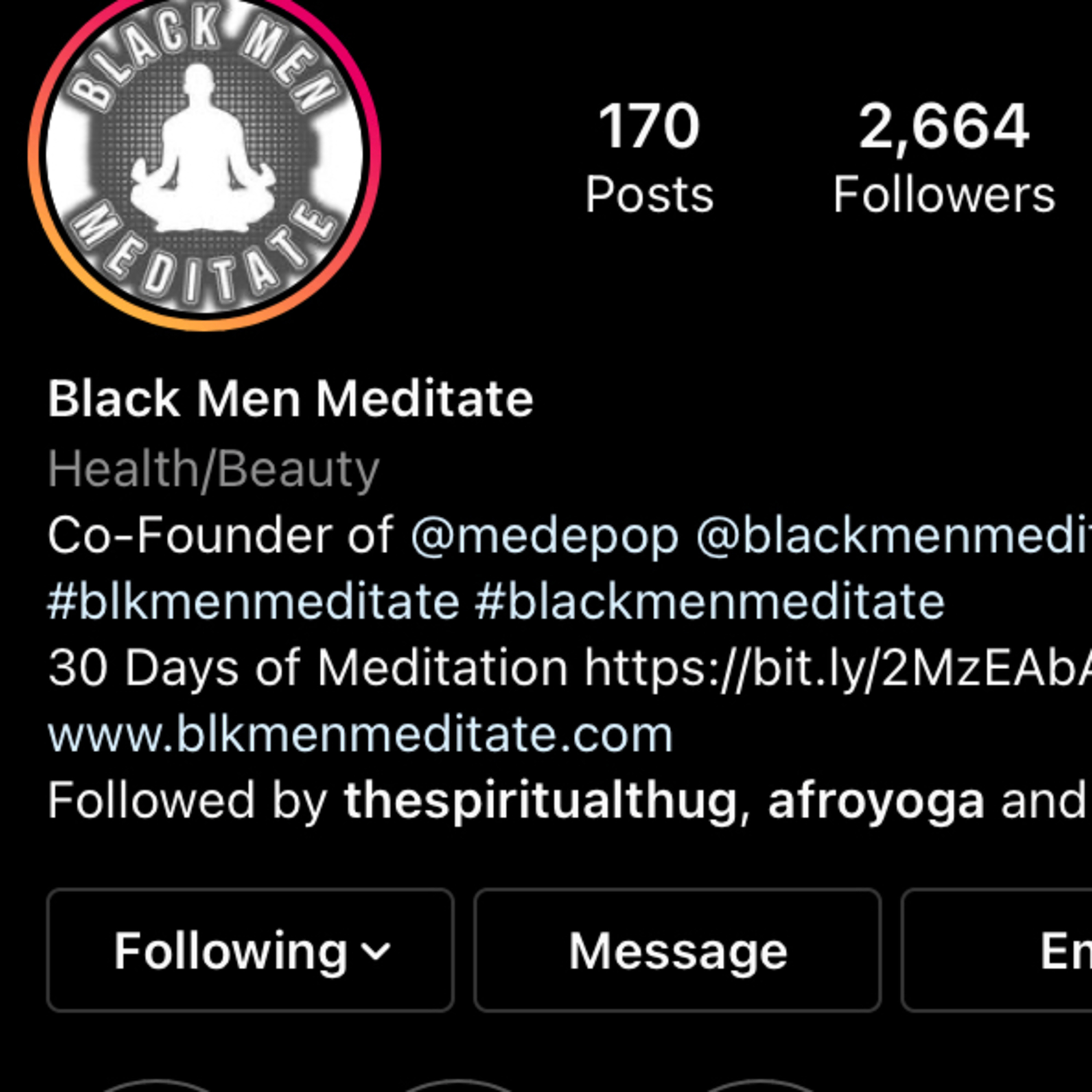 S15|EP 11 - Black Men Meditate - Exclusive Interview with Founder Bostick episode artwork