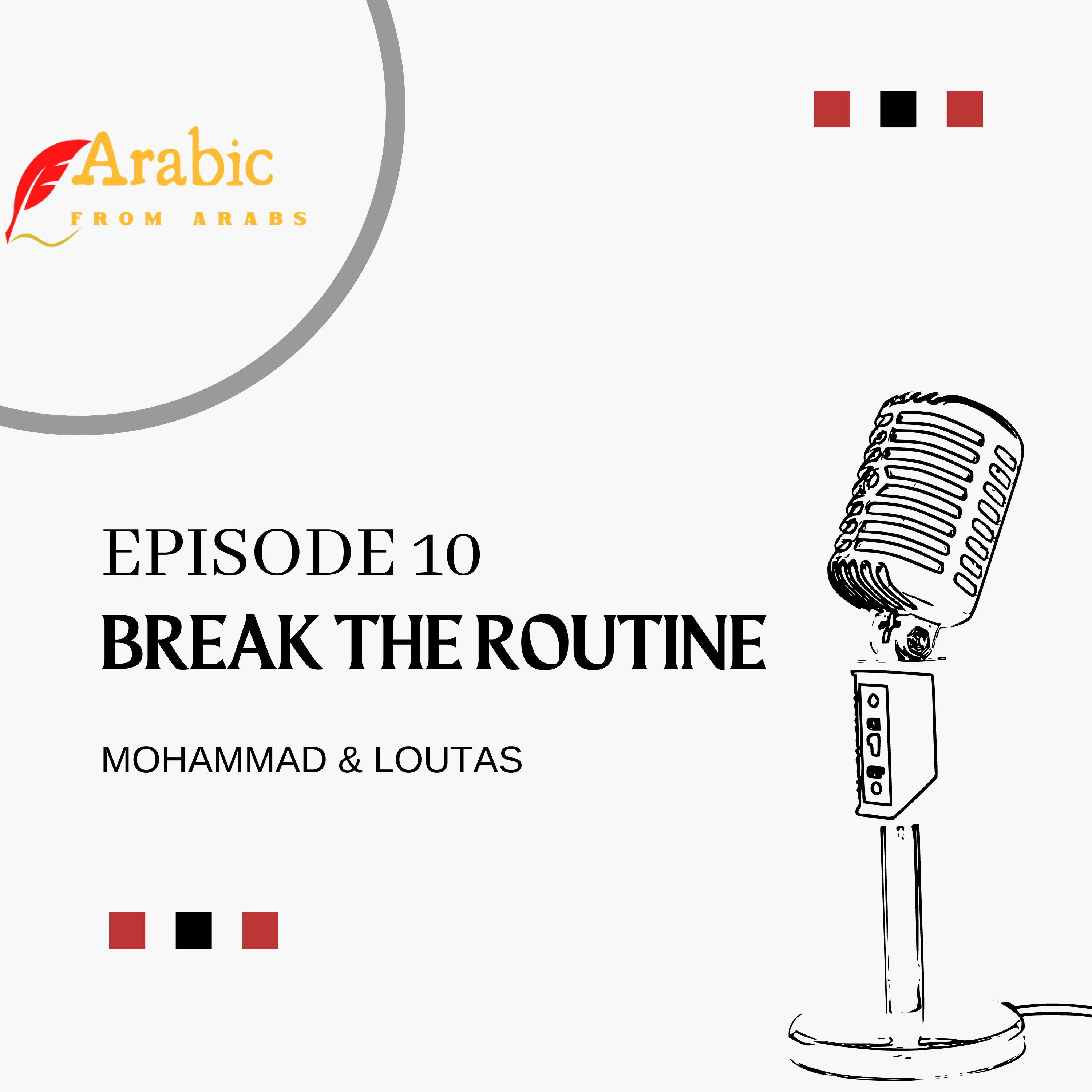 Break the routine episode artwork