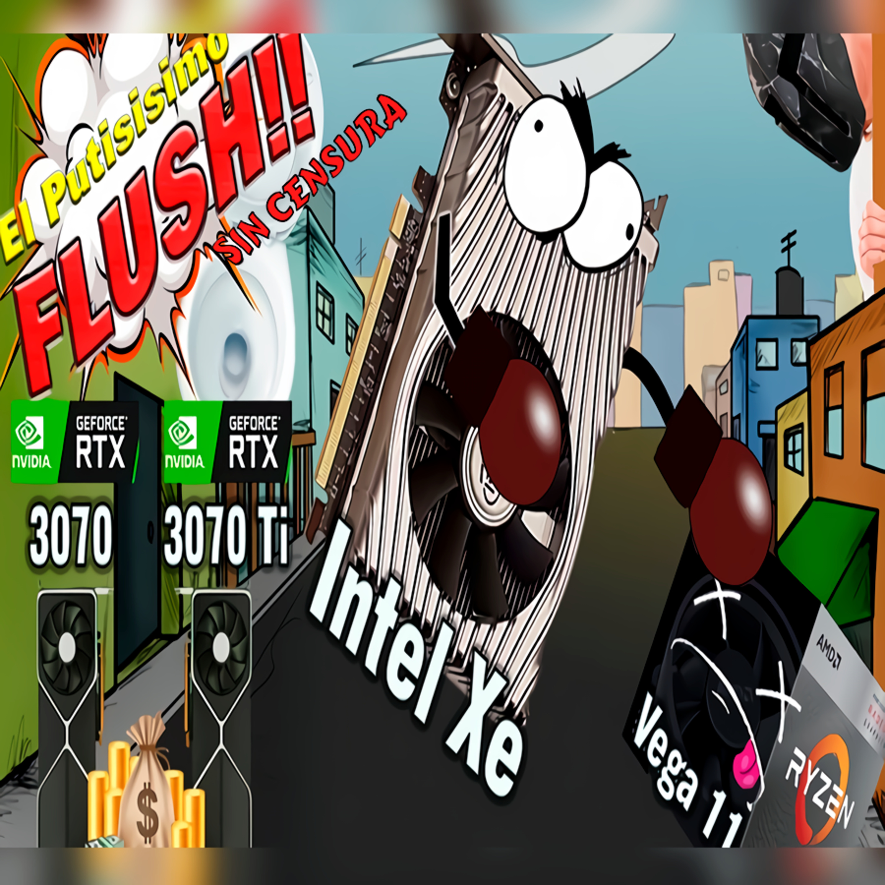 Spartan Geek: el Flush! de la Informacion, SIN CENSURA! Precio 💰 RTX 3070 y 3070 Ti - Aplastaron 😱 a AMD! (Perdio por Usar Consola! 😭) episode artwork