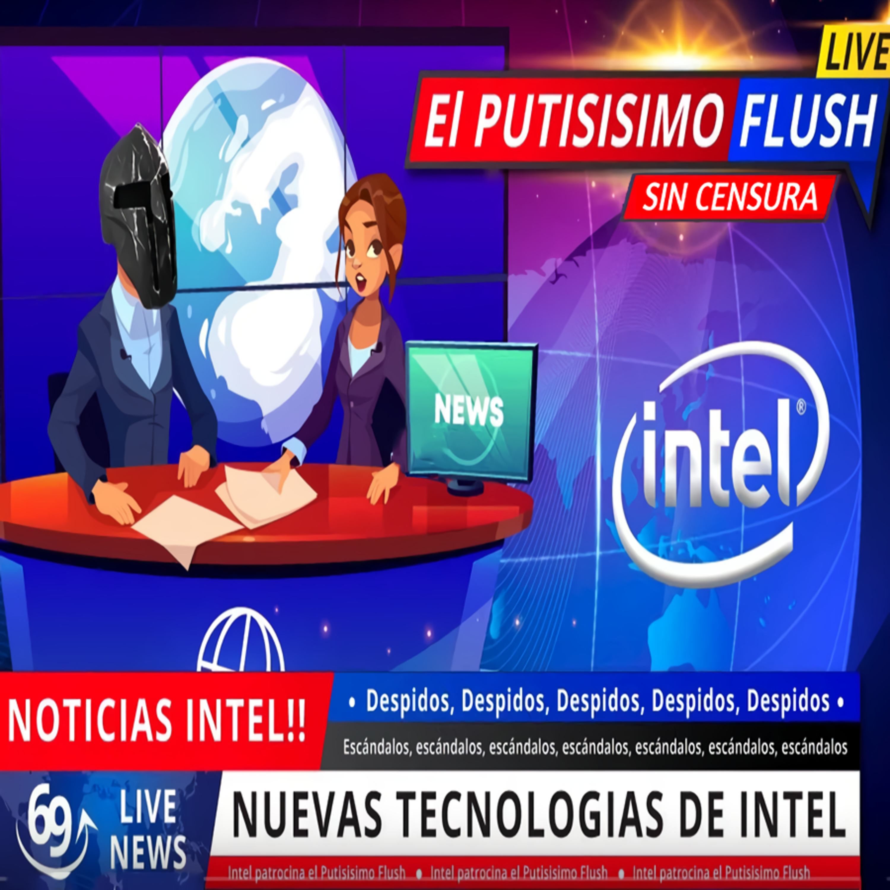 Spartan Geek: el Flush! de la Informacion SIN CENSURA, '''Todo Intel: Desde despidos - Escándalos - Perdidas Millonarias! 💰 Hasta la Nueva Promesa del Gaming''' episode artwork