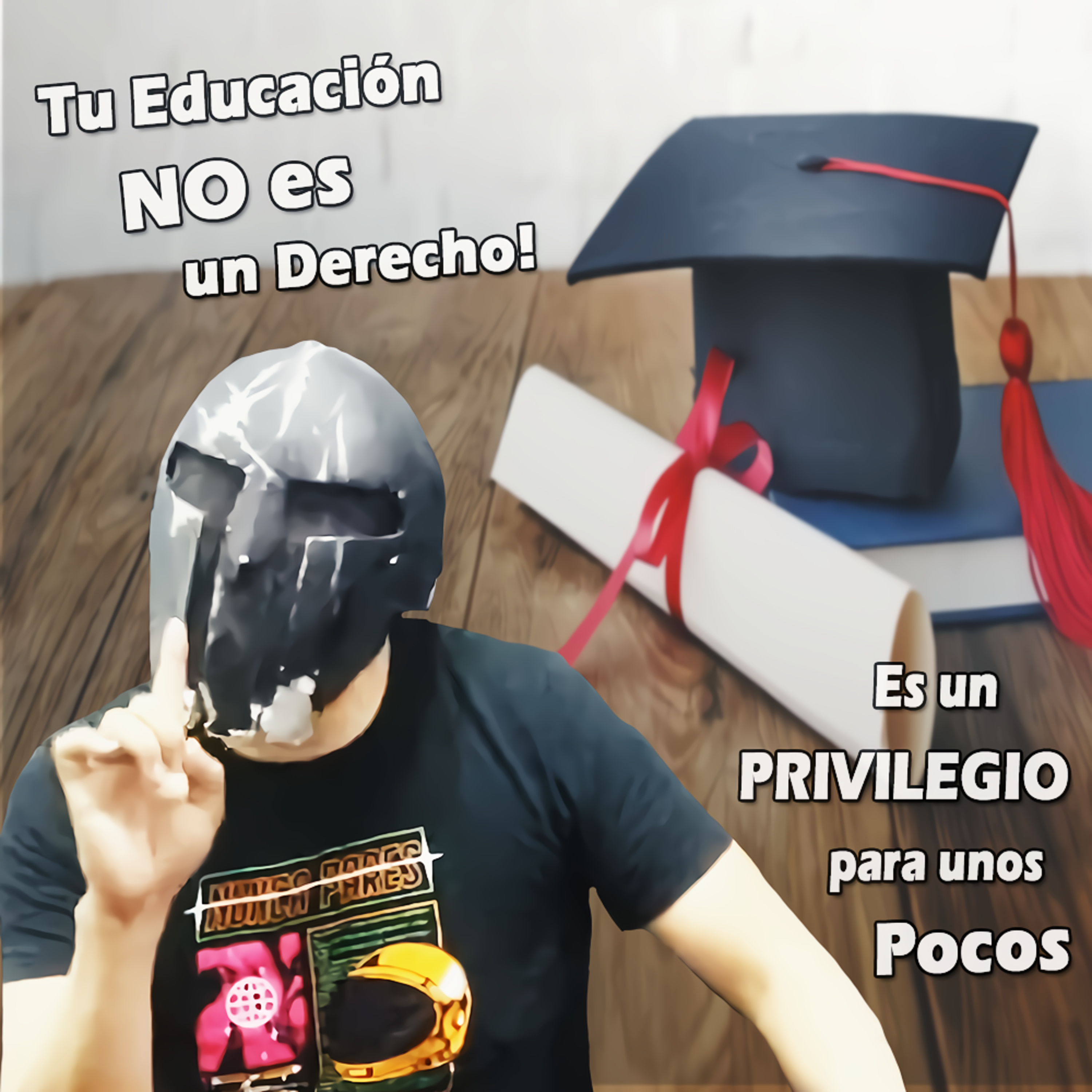 Spartan Geek: Charla Spartana! TODO sobre TODO! '''Tu Educación no es un Derecho! es un Privilegio para unos Pocos''' episode artwork