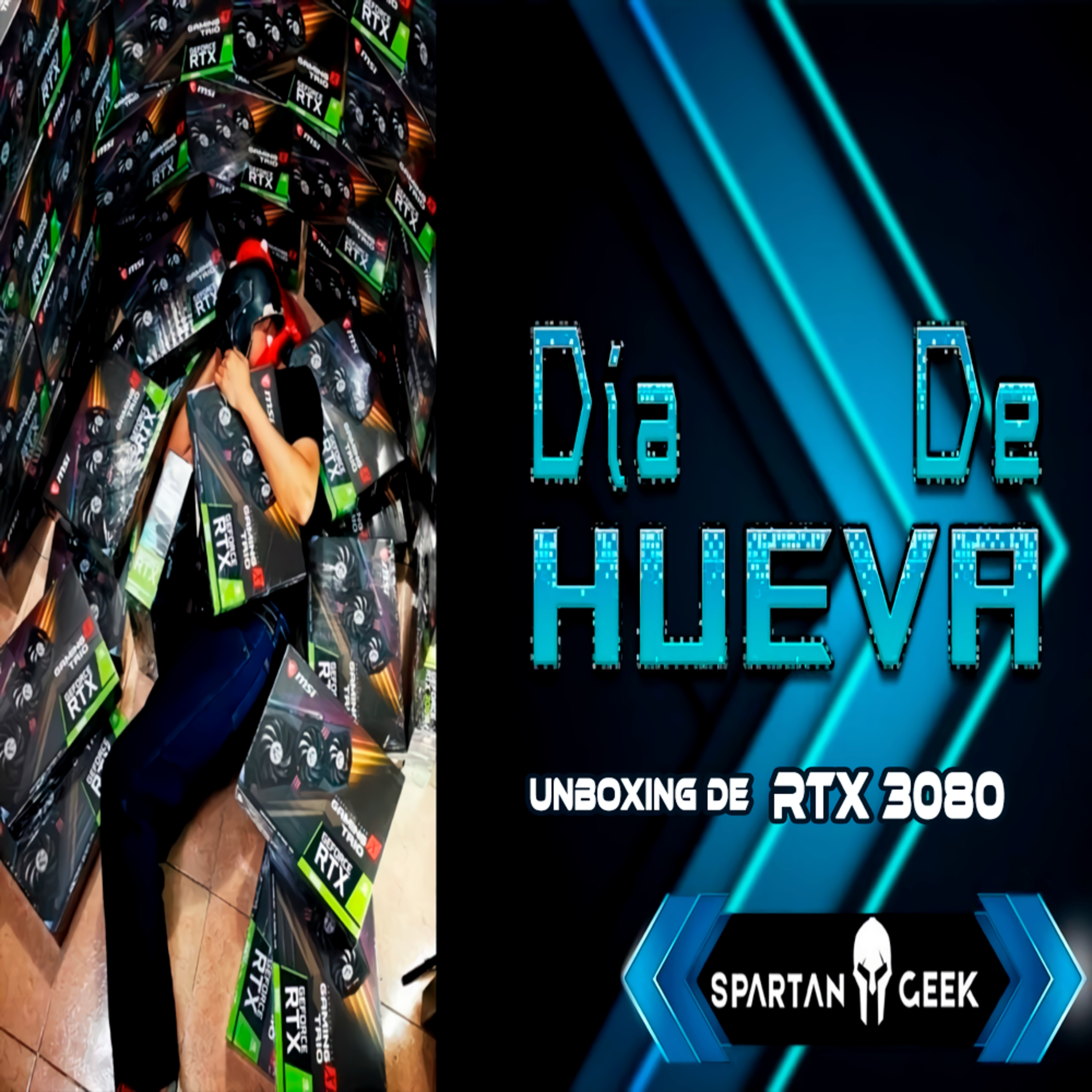 Dia de Hueva, Streaming en Vivo : '''Unboxing de RTX 3080, Motherboards, Fuentes, Periféricos y un Gabinete Rosa para el 14 de Febrero''' episode artwork