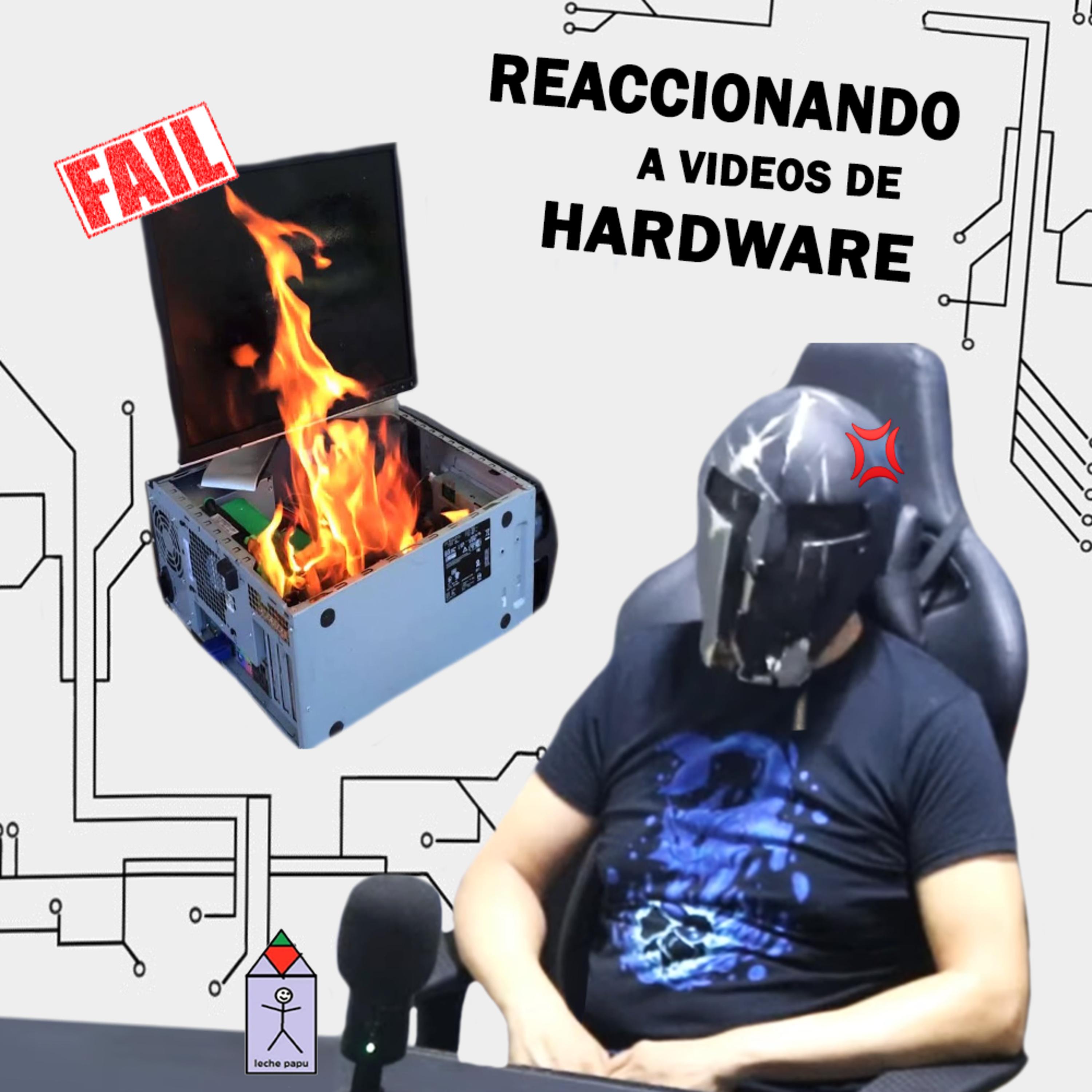 Spartan Geek: Hardware para Novatos,  '''Reaccionando a videos de Hardware con leche para papus!''' episode artwork