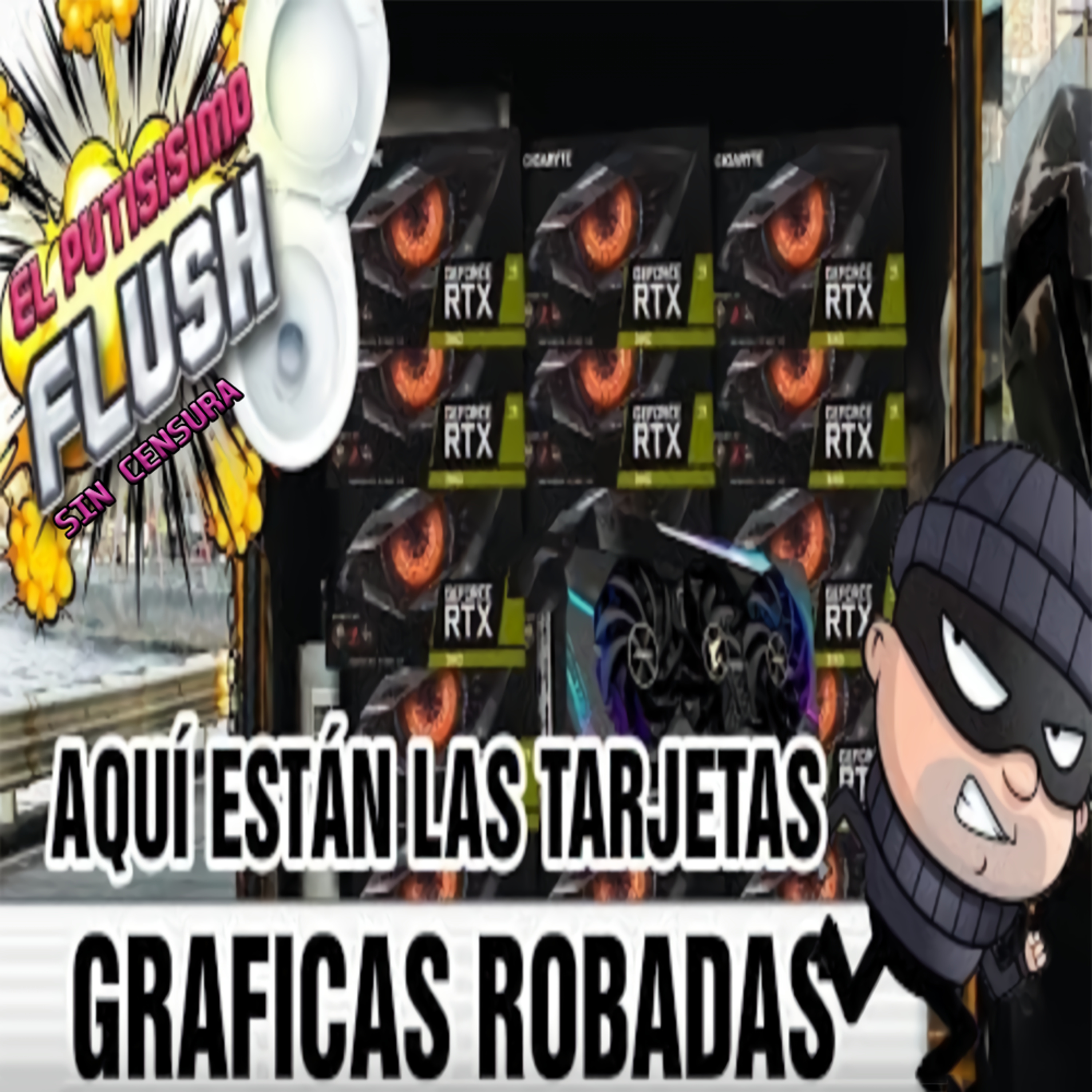 El Flush! de la Informacion SIN CENSURA, '''Aparecen las EVGA, Monitores de 480 360 HZ, Los precios sugeridos''' episode artwork