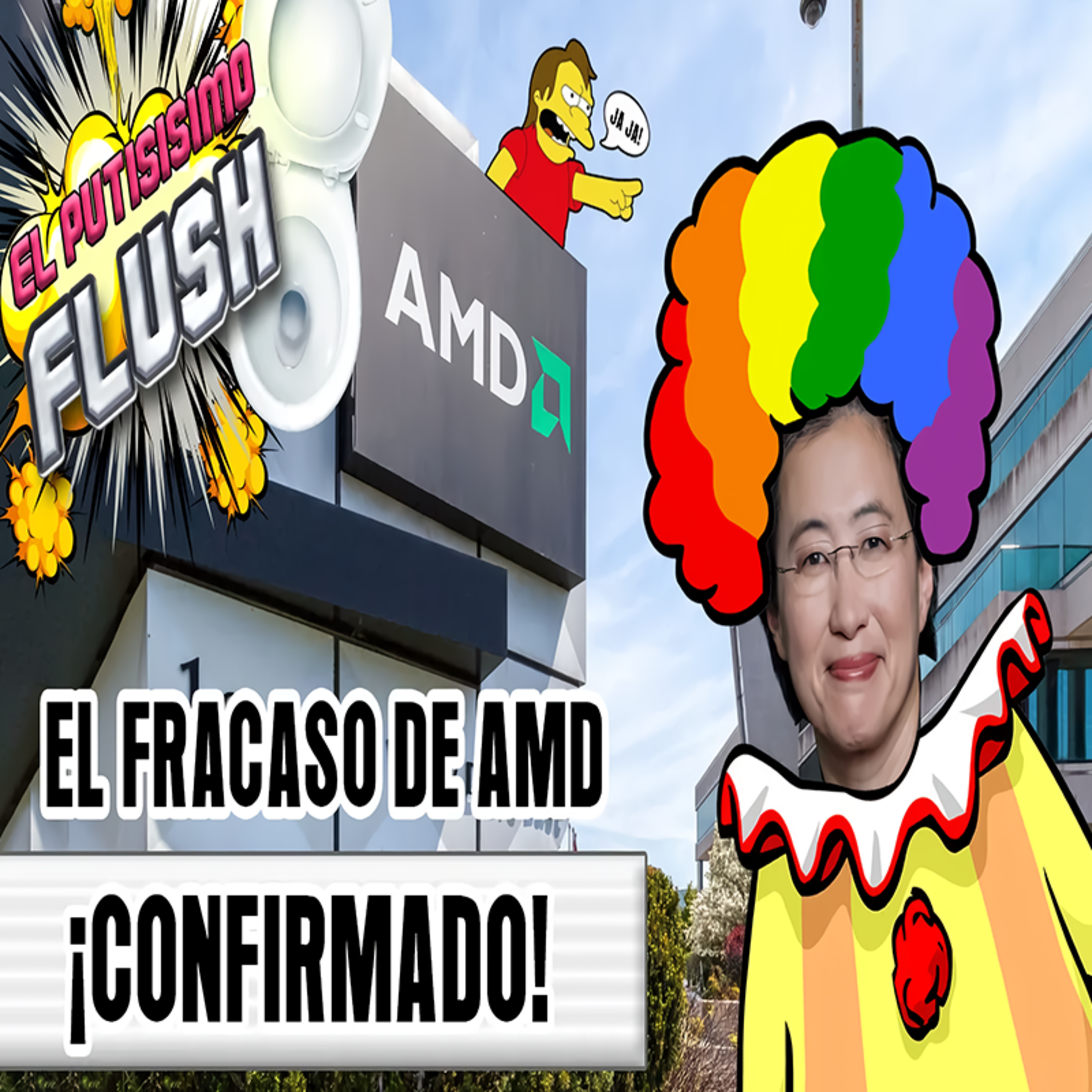 El Flush, SIN CENSURA:  '''AMD dice que ahora si, NVIDIA gana otra vez, Overwatch 2 te castigara, Cambia con ASUS''' episode artwork
