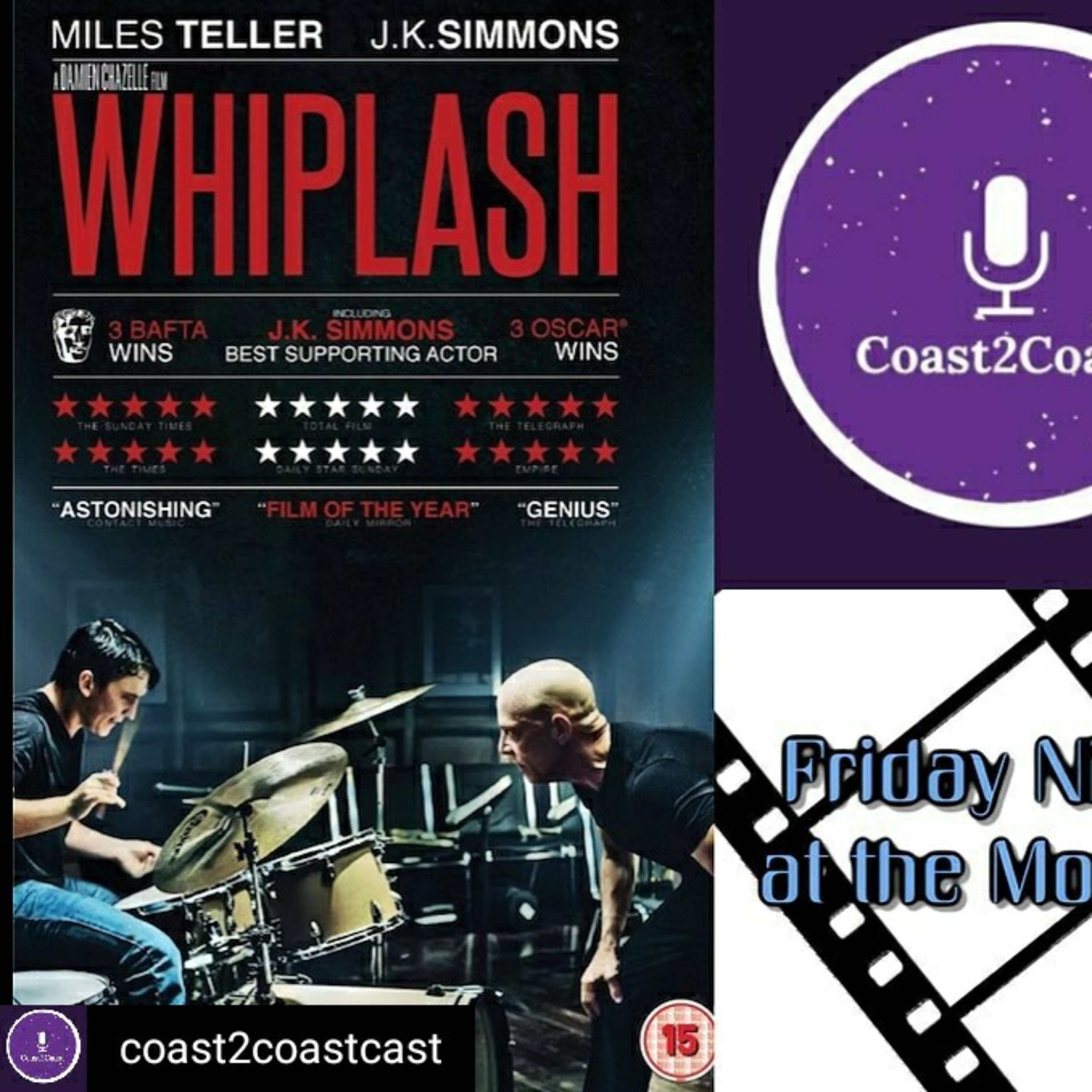 Ep#5 Whiplash #FridayNightAtTheMovies episode artwork