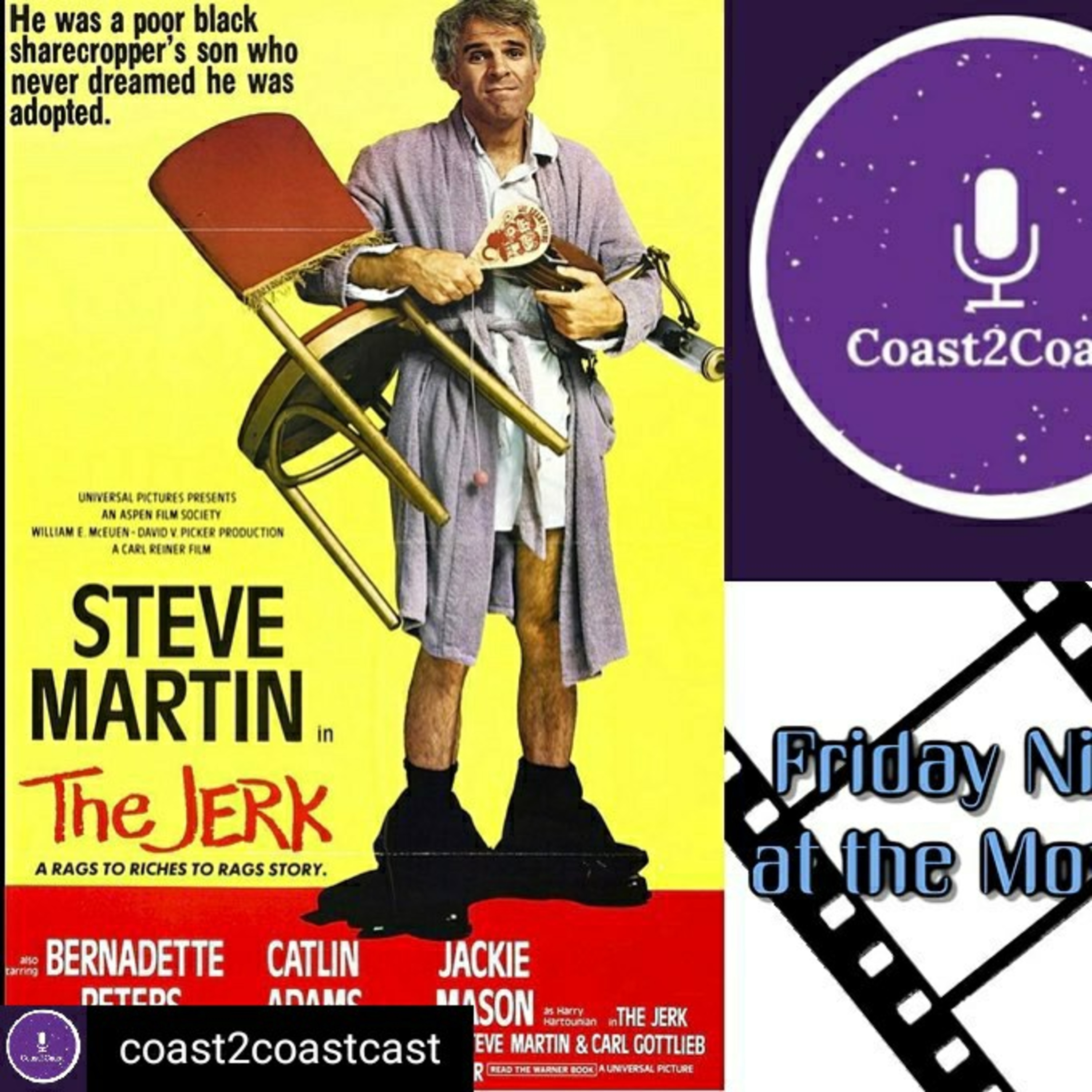 Ep#3 The Jerk #FridayNightAtTheMovies episode artwork