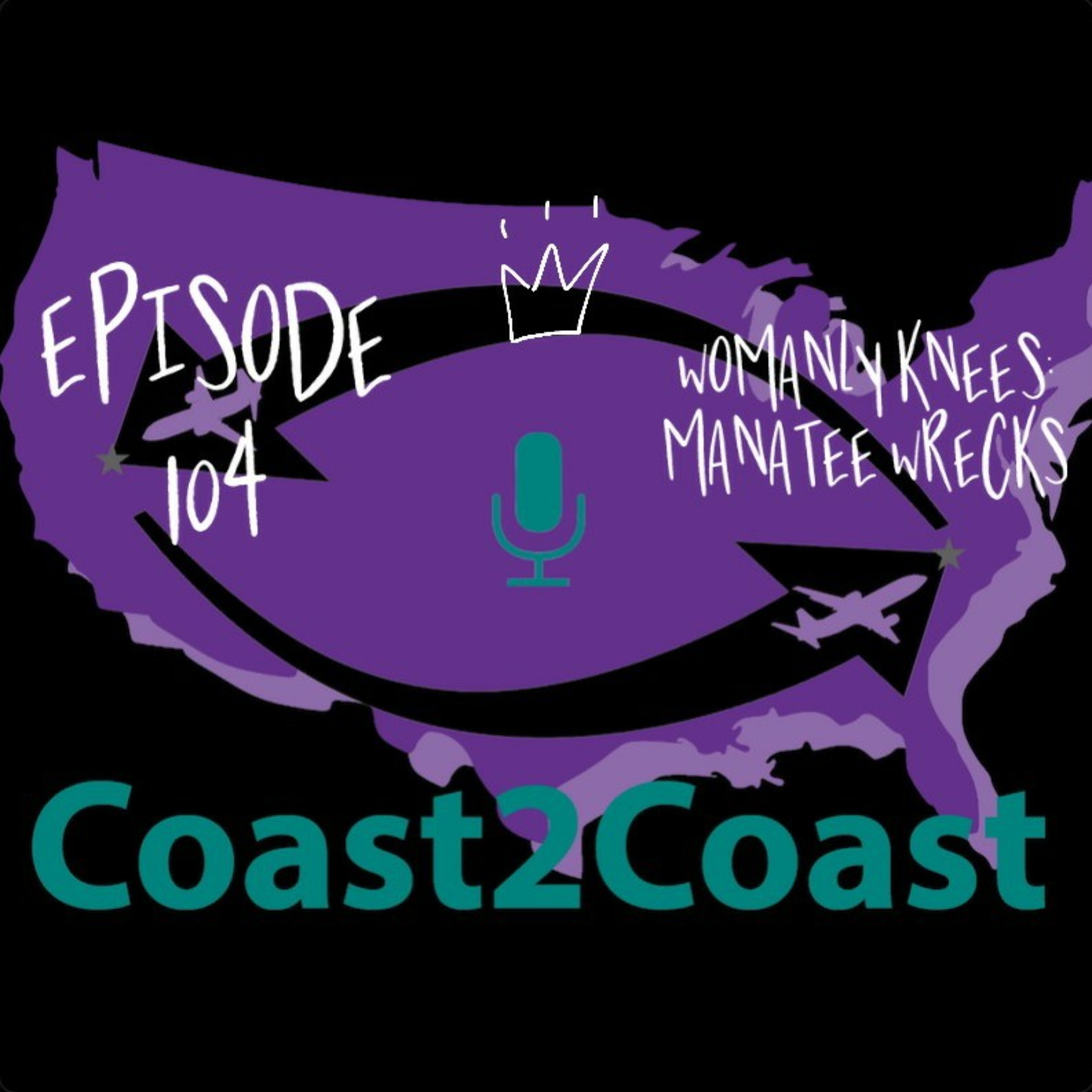 Ep#106 "Womanly Knees: Manatee Wrecks"  episode artwork