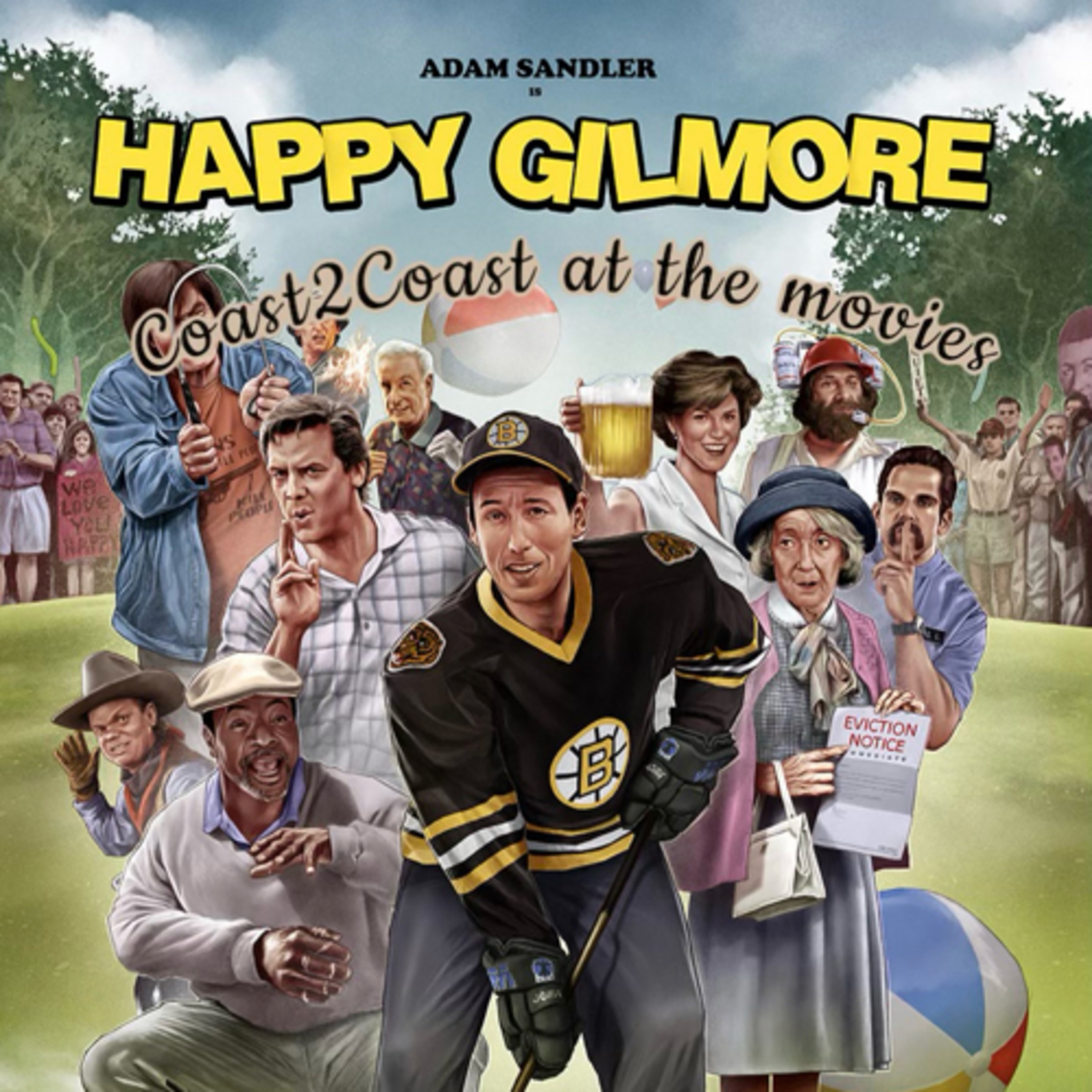 Ep#117 'Happy Gilmore' #Coast2CoastAtTheMovies  episode artwork