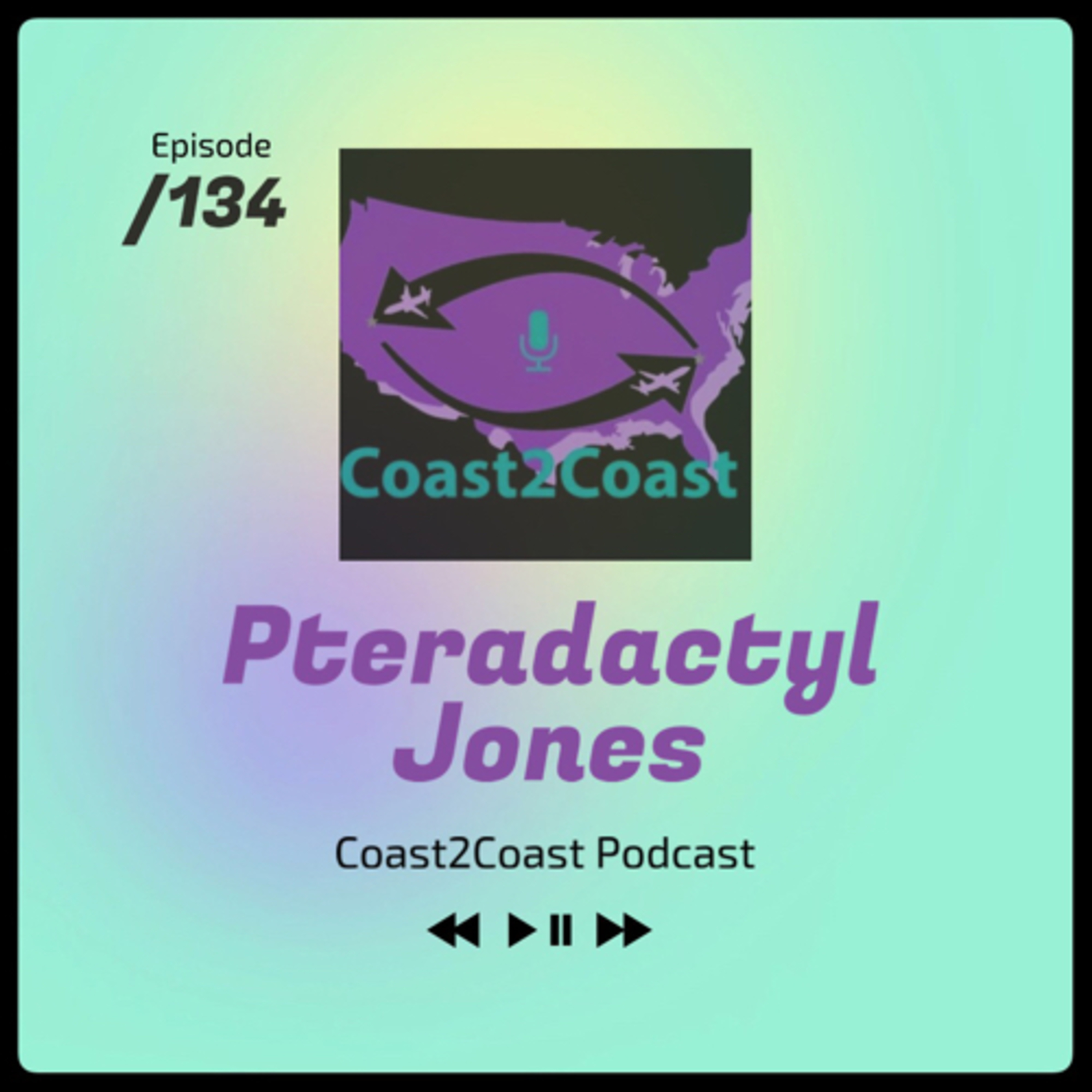 Ep#134 'Pteradactyl Jones' episode artwork