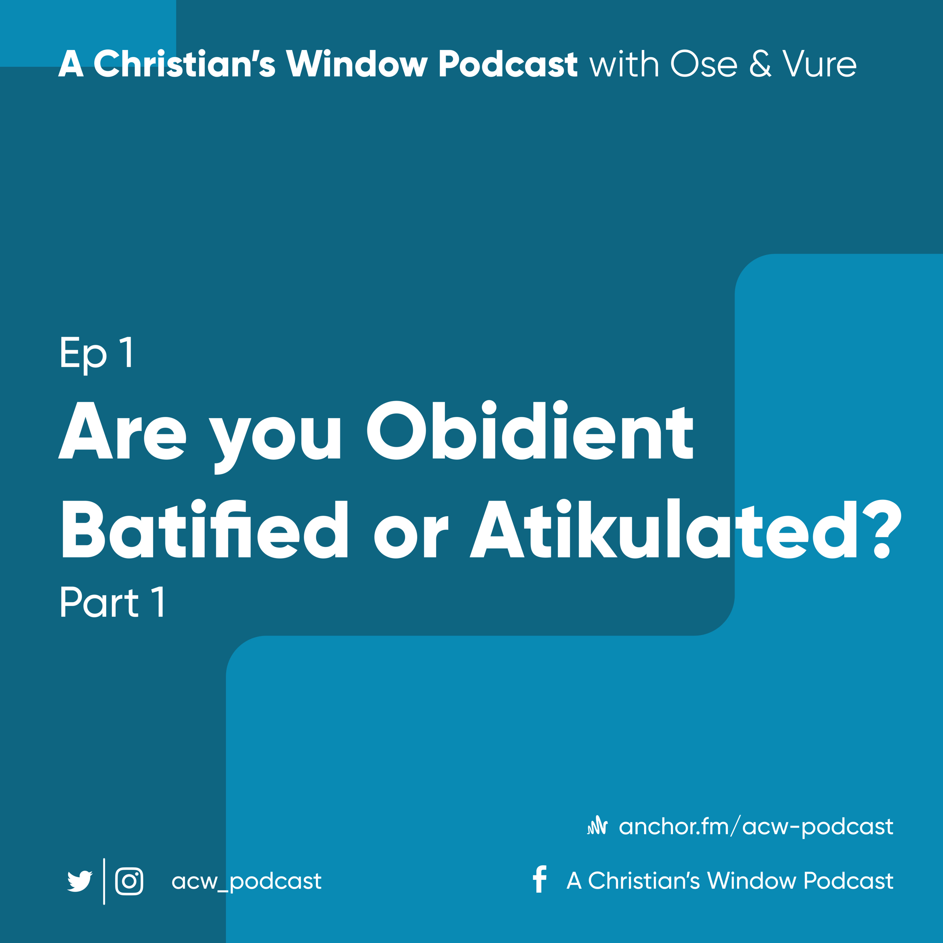 A Christian\'s Window