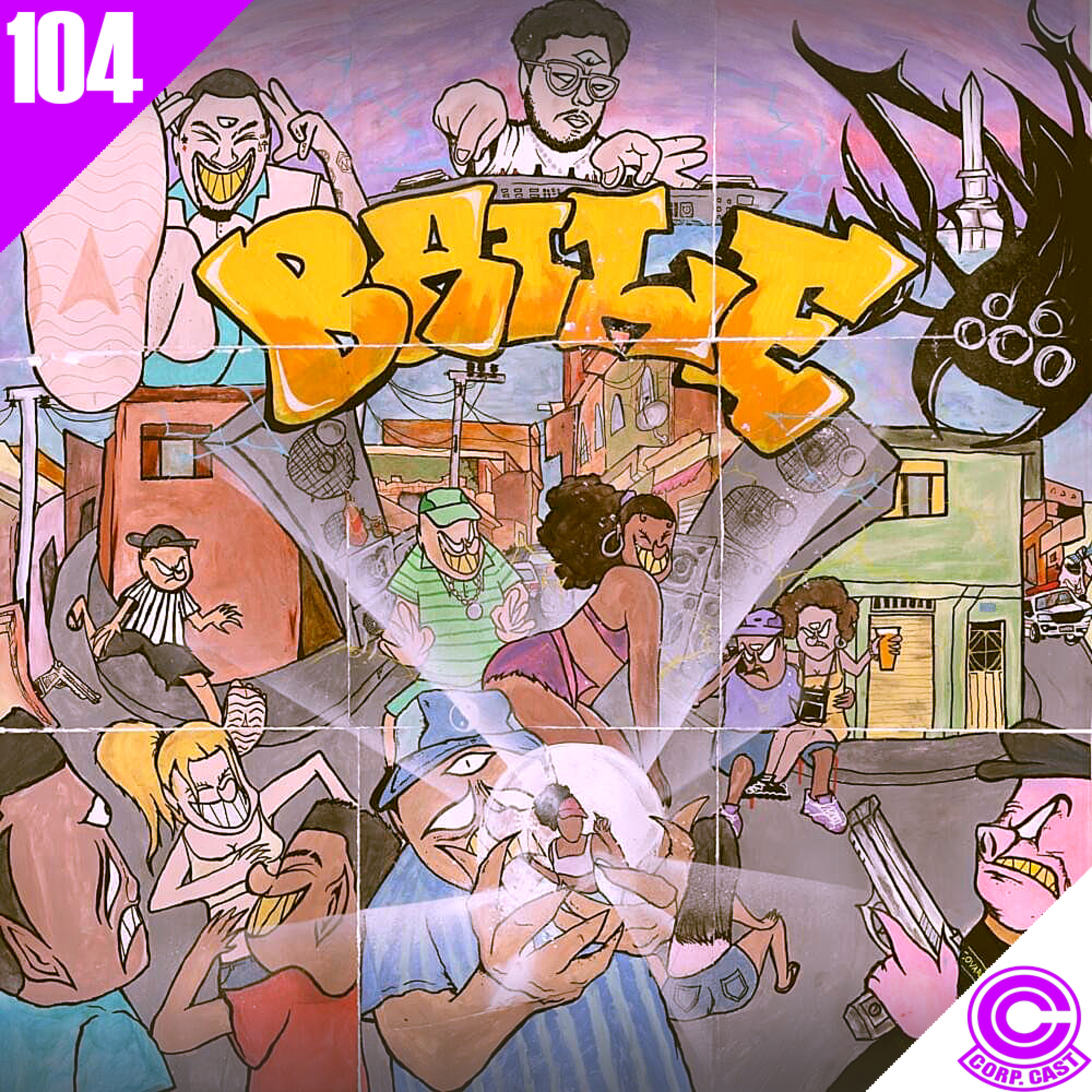 CORP. CAST #104 - BAILE - FBC e VHOOR w/Gui episode artwork