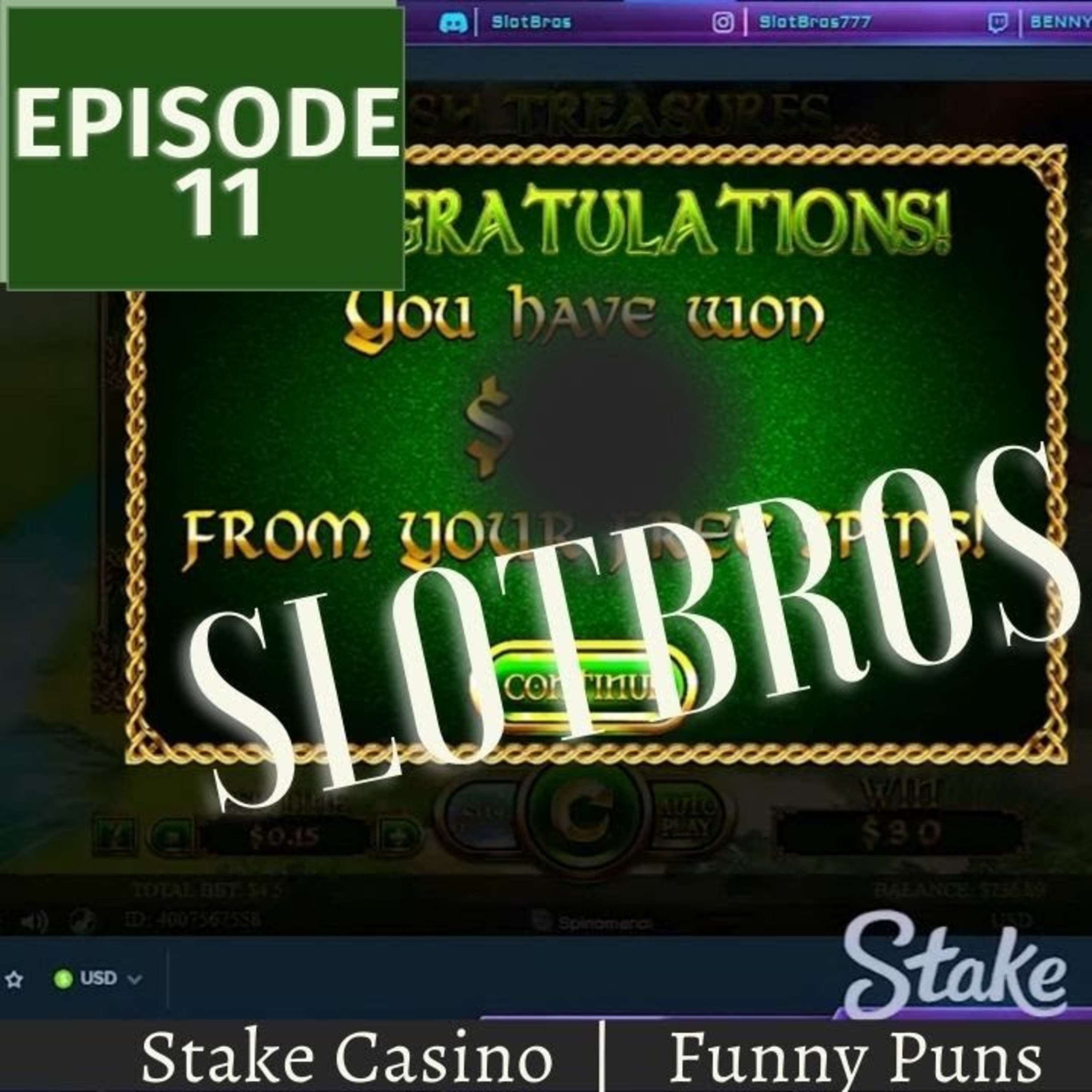 Exploring Stake Casino | SlotBros Episode 11 episode artwork