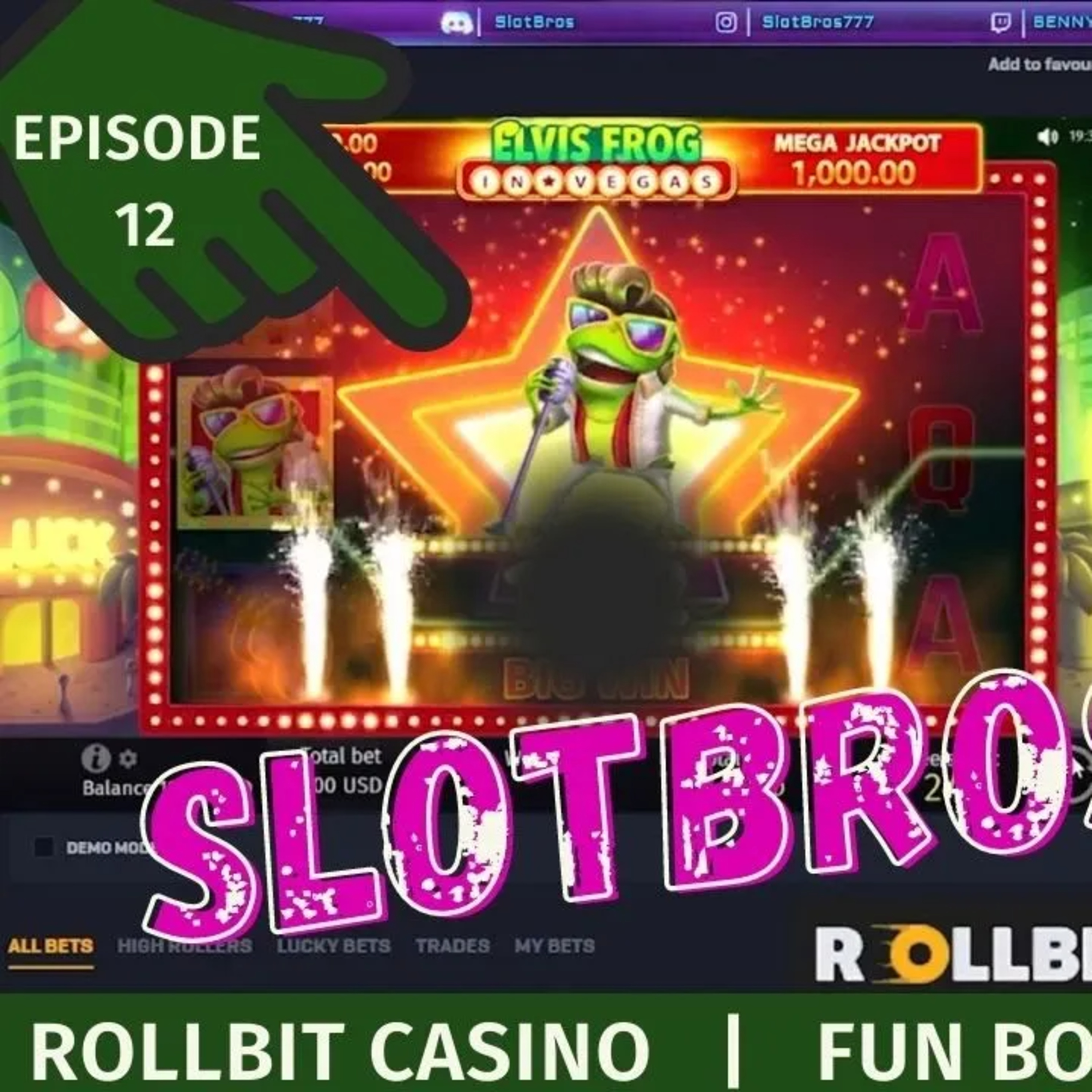 Searching For That Win on RollBit | Casino SlotBros Episode 12 episode artwork