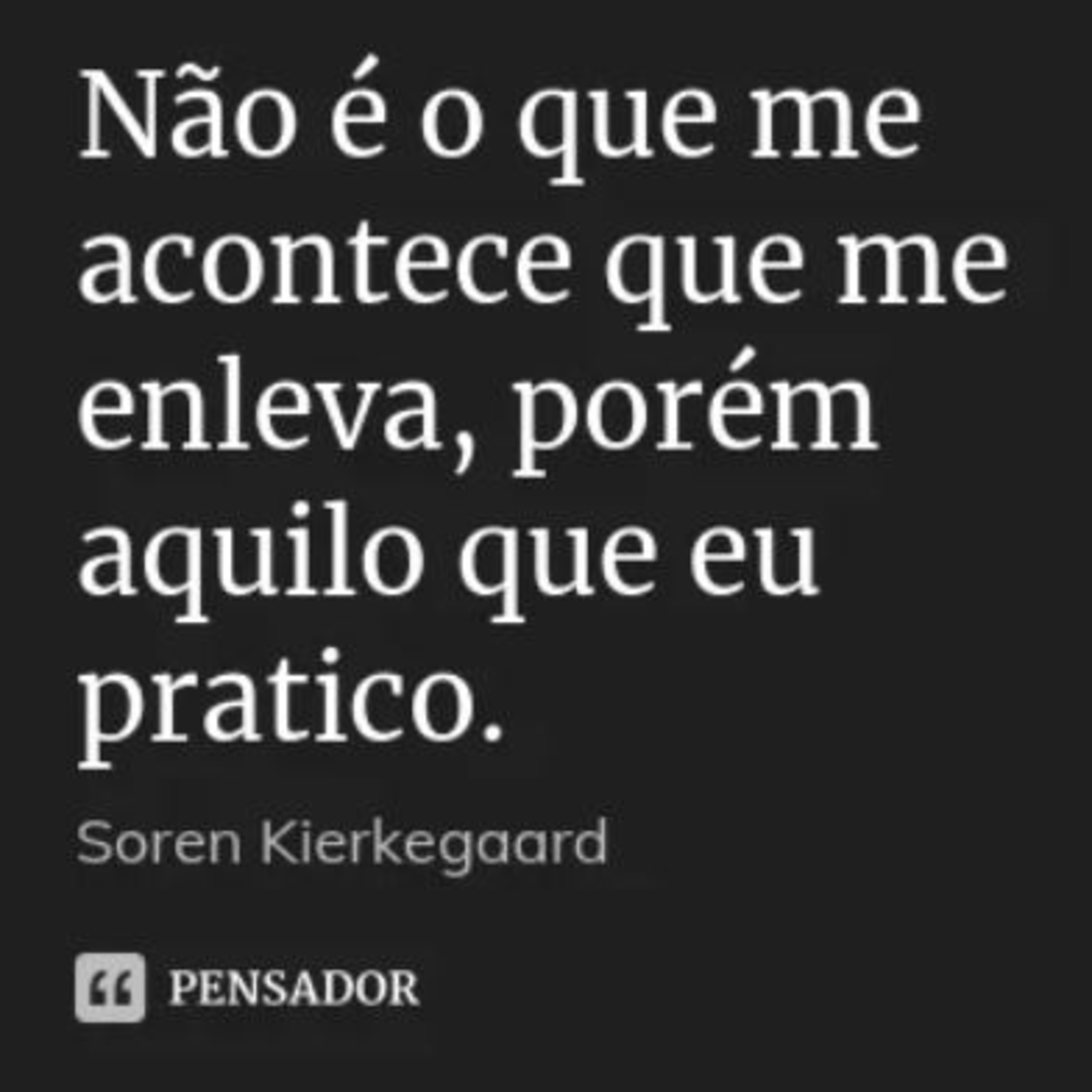 Kierkegaard - A Arte de Tornar-se Você Mesmo - Lição 2 - Vivendo o que se Sabe episode artwork