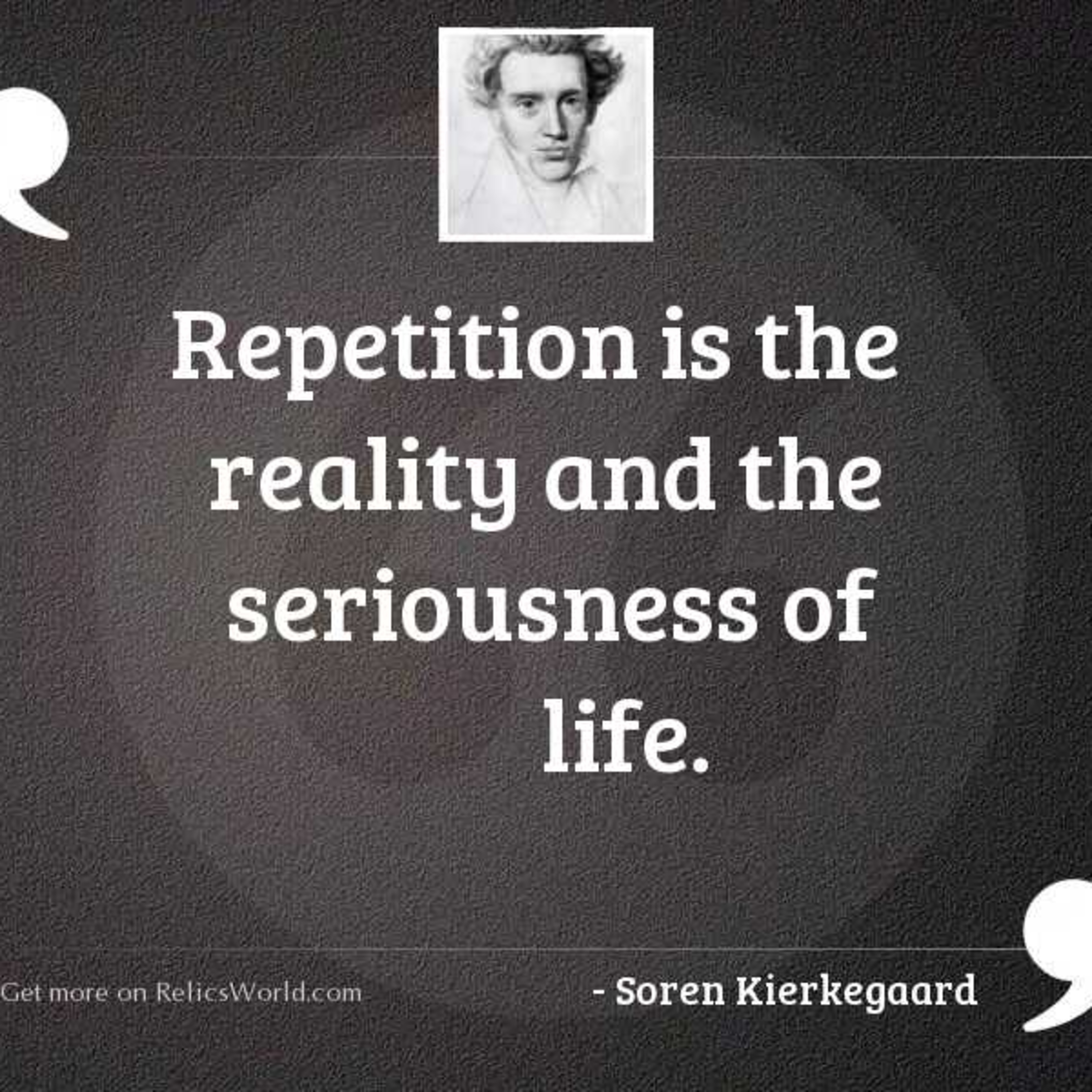 Kierkegaard - A Arte de Tornar-se Você Mesmo - Lição 8 - Como Repetir Boas Experiências? episode artwork