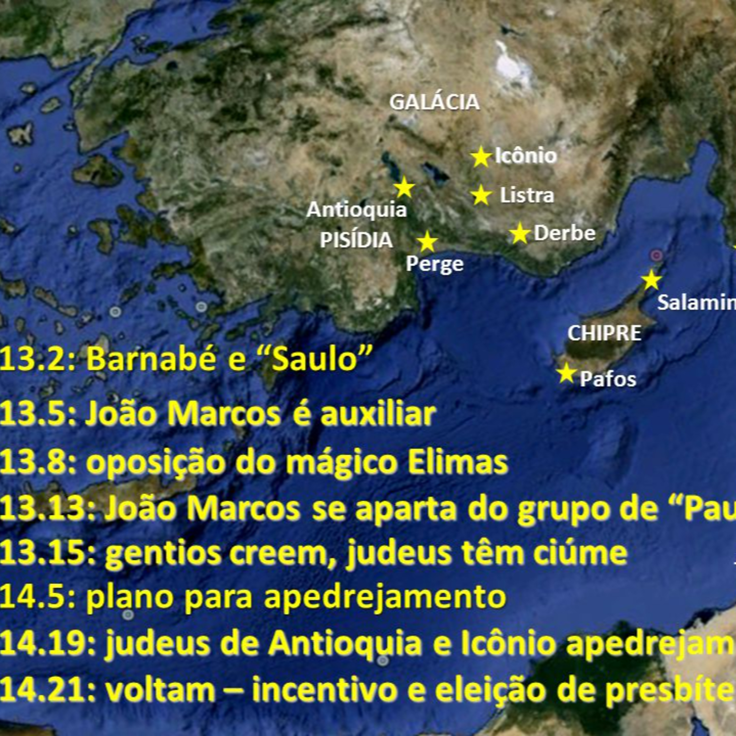 Atos 14 24-26 - A missão que agora haviam completado (Anunciar a Graça e o Amor de Deus sempre) episode artwork