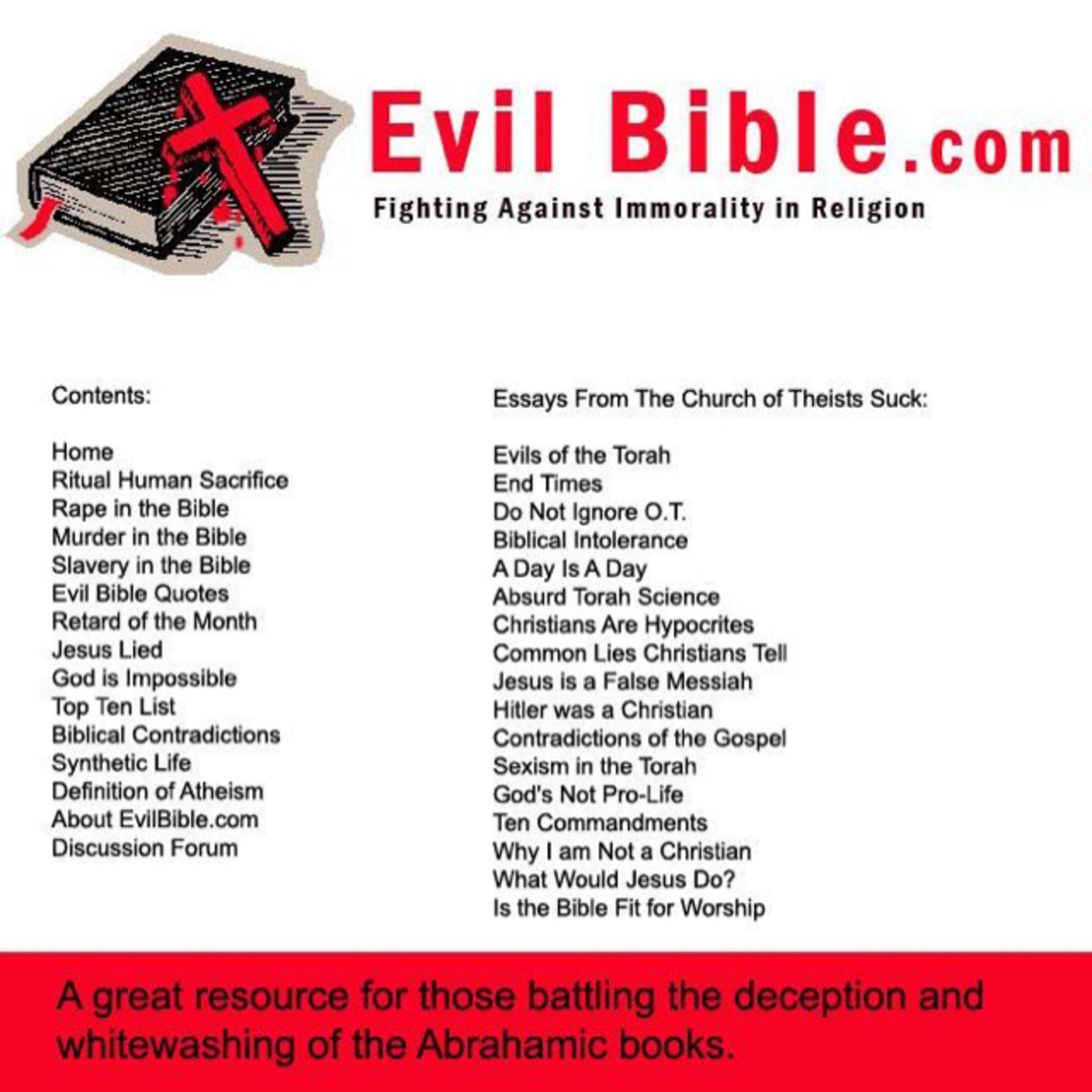 EVILBIBLE.COM 55 episode artwork