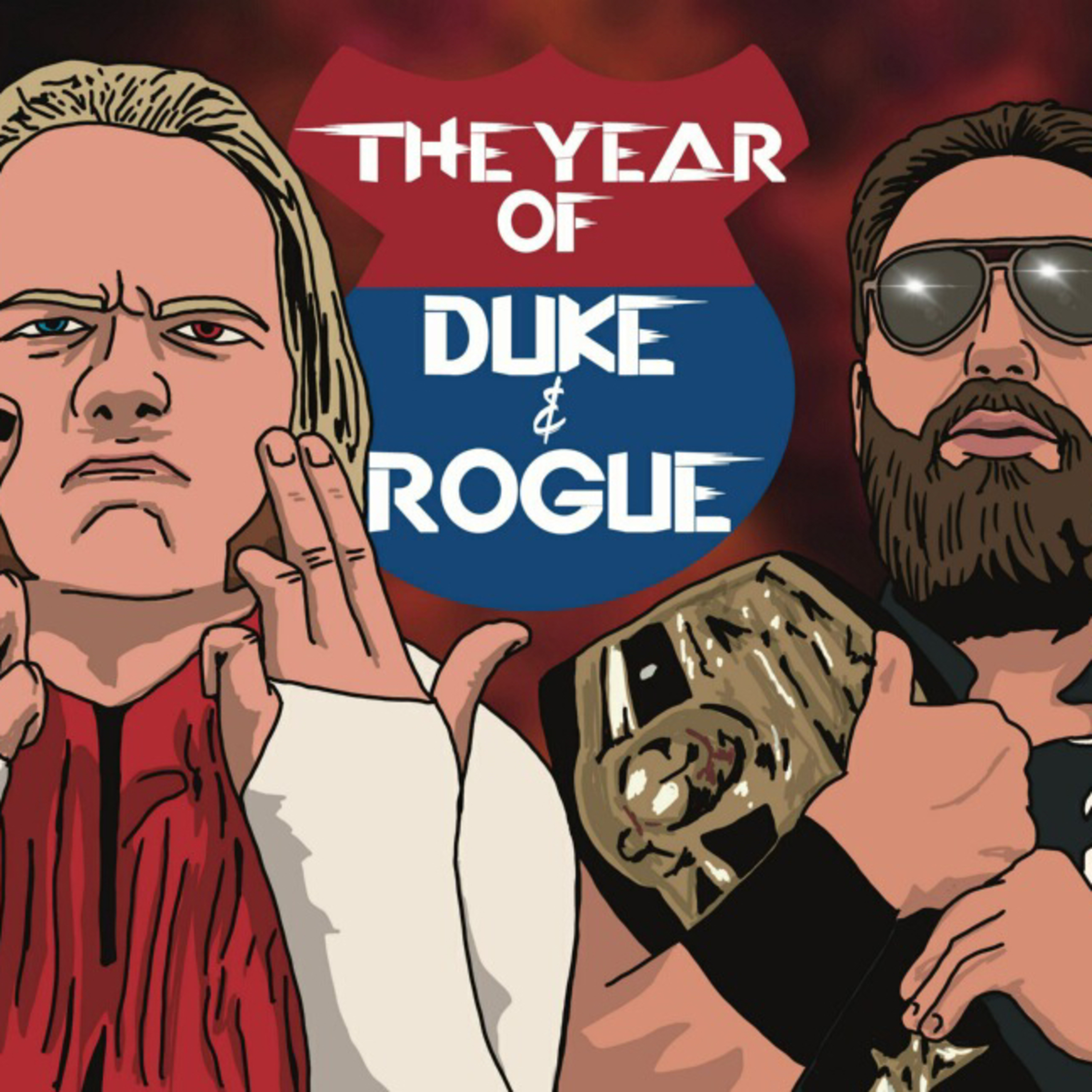 The Year of Duke and Rogue - TNA Lockdown 2005 episode artwork