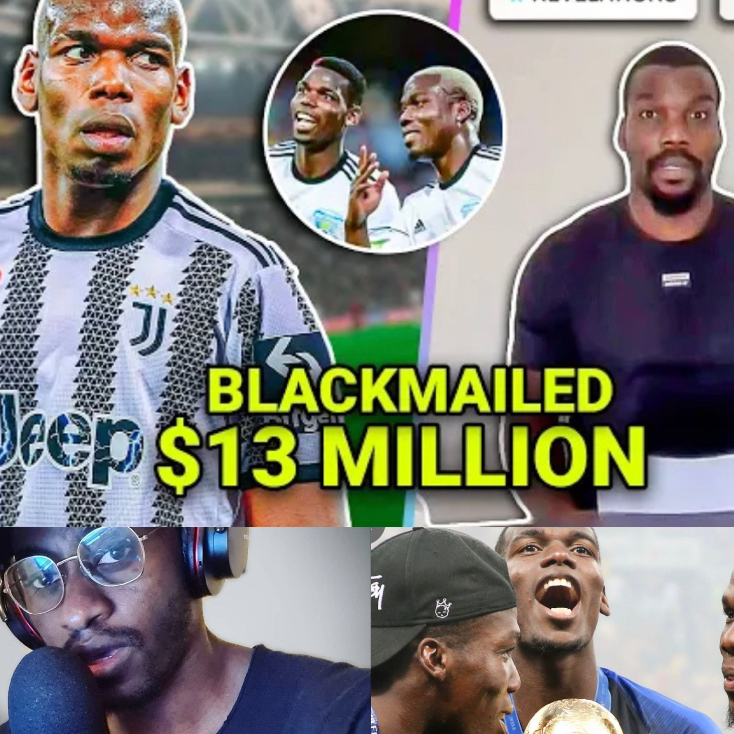 Paul Pogba betrayed by his own brother . A lesson to learn