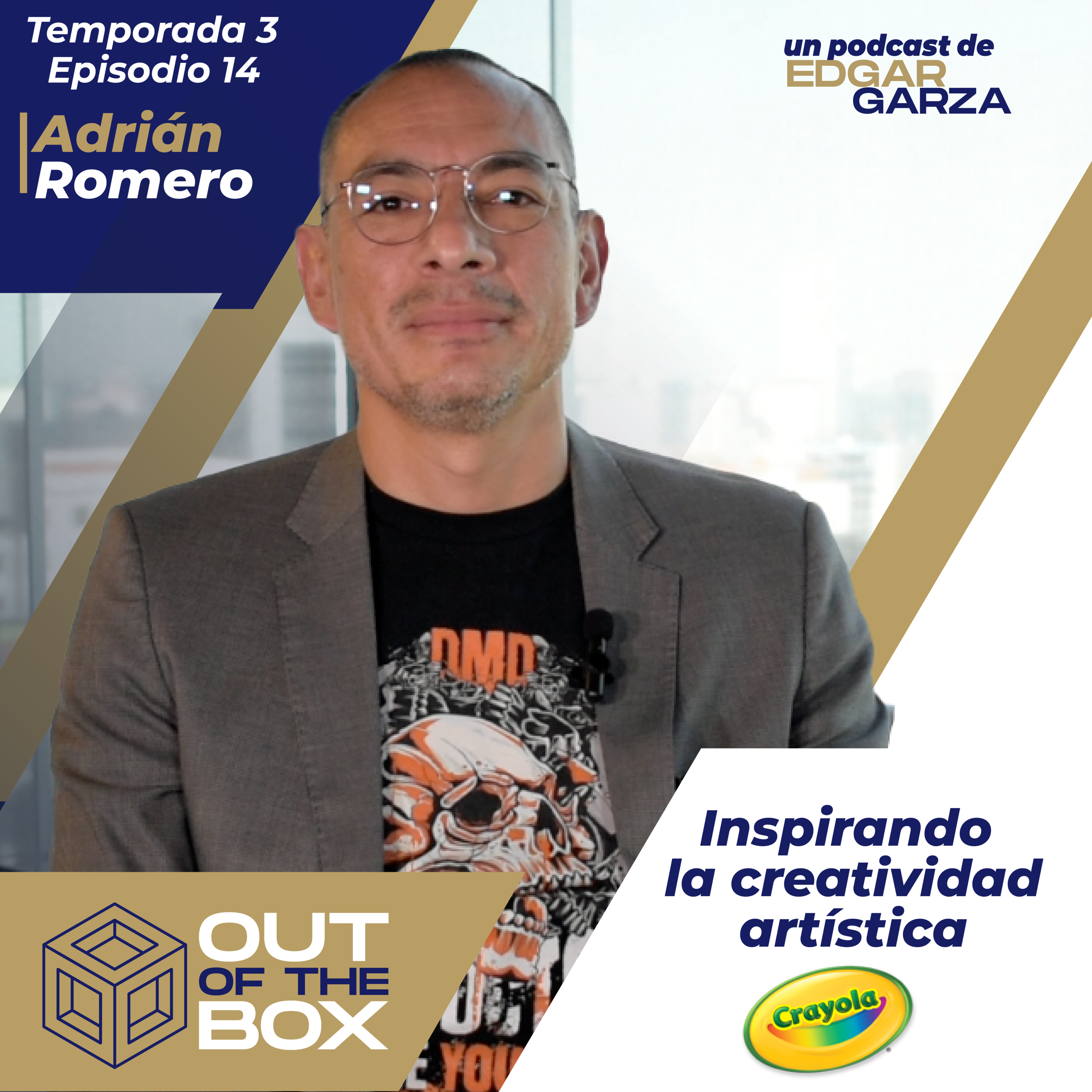 Adrián Romero de Alva - Inspirando la creatividad artistica - EP14 T3 episode artwork