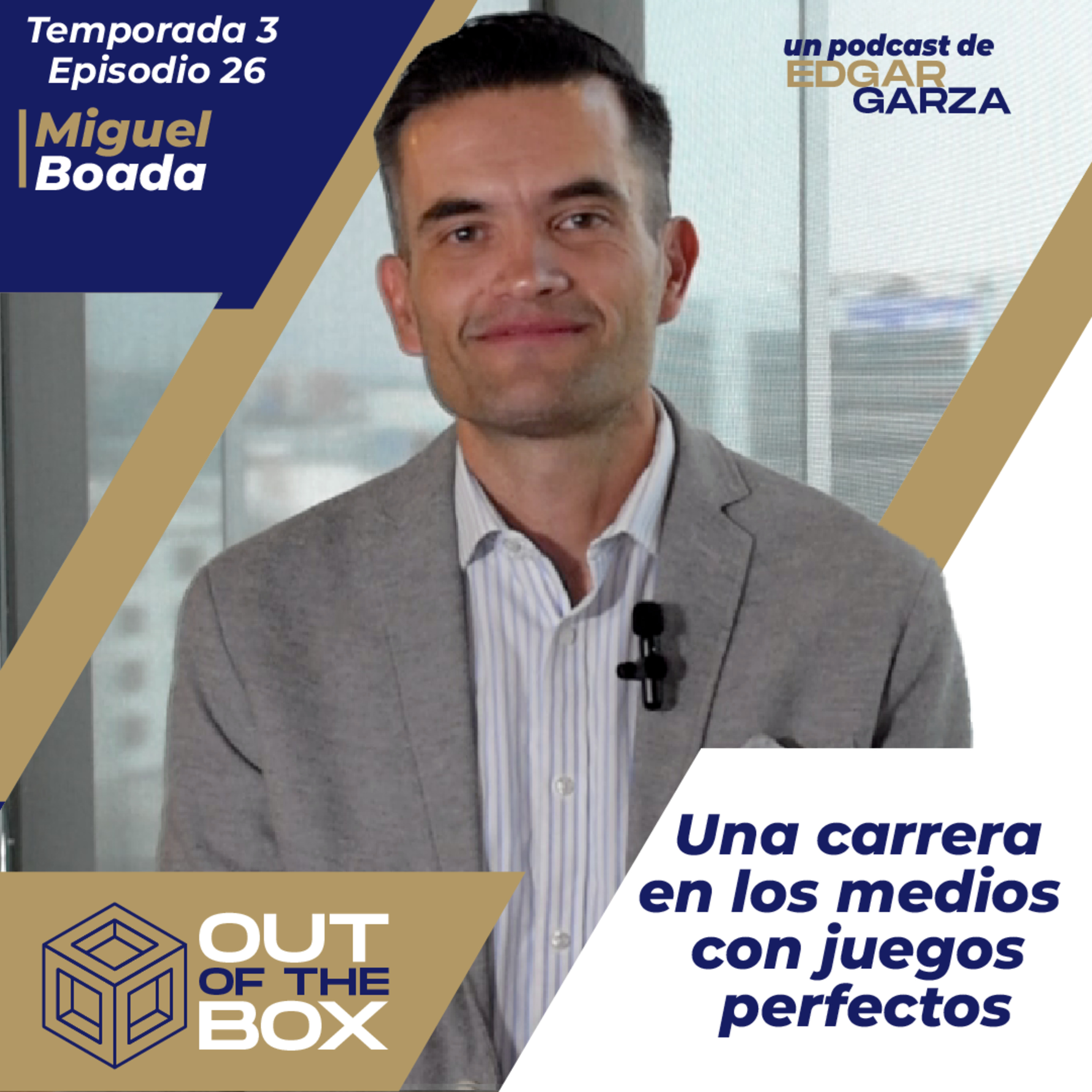 Miguel Boada - Una carrera en los medios con juegos perfectos - EP26 T3 episode artwork