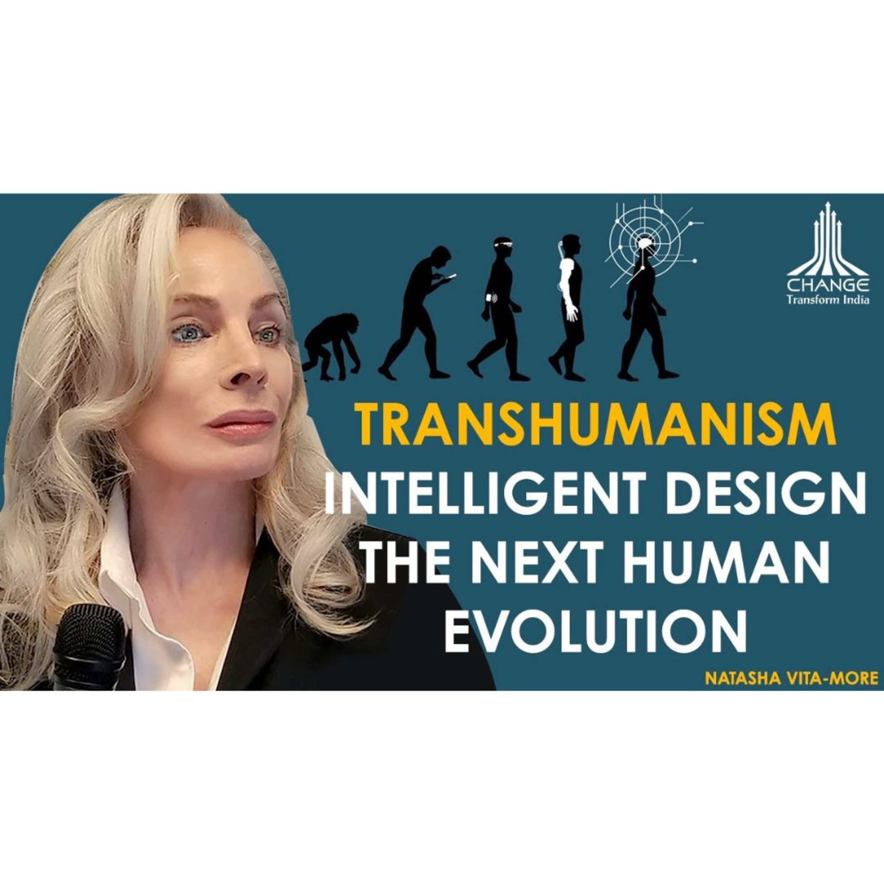 TRANSHUMANISM & THE FUTURE OF MANKIND - NATASHA VITA-MORE : HUMANITY PLUS episode artwork