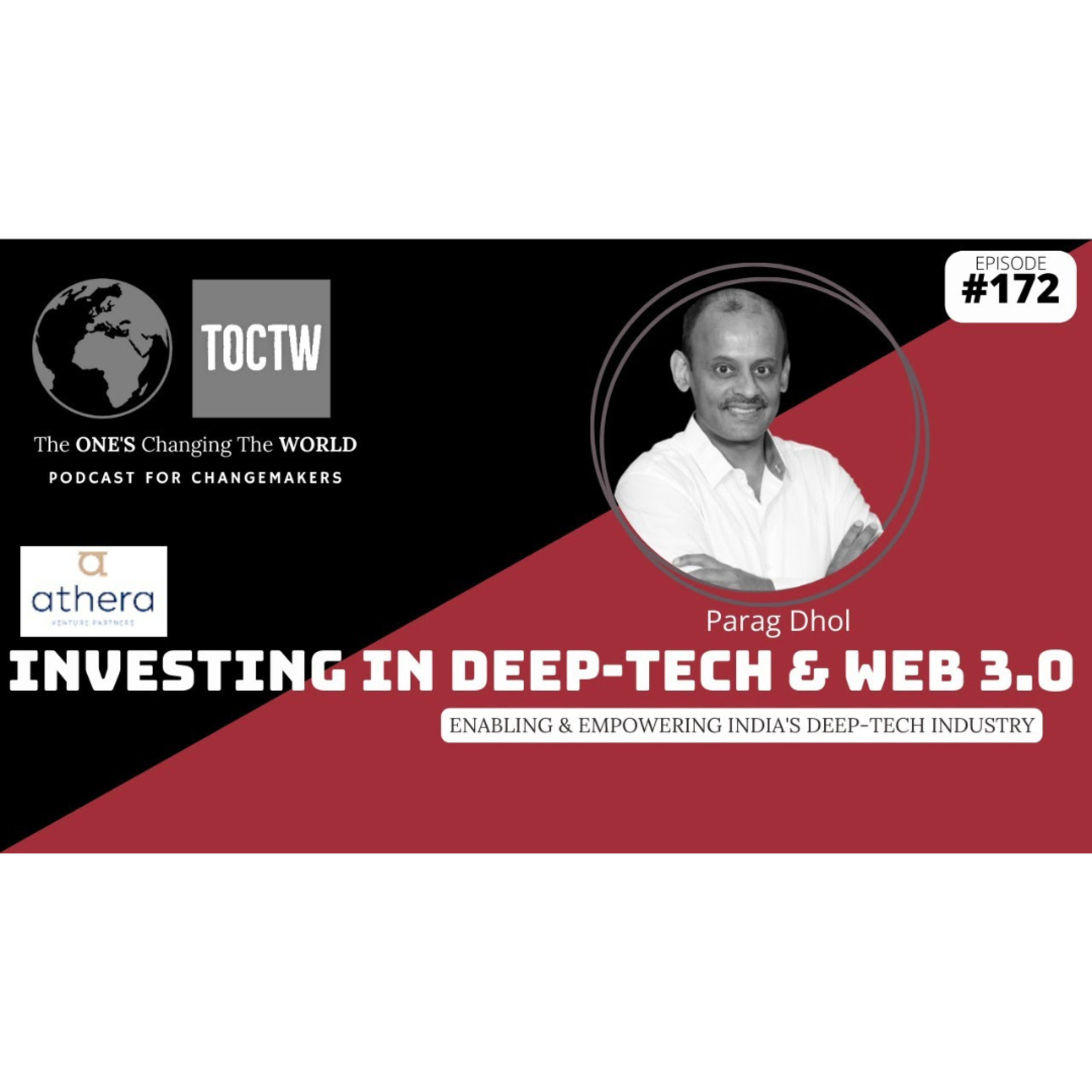 VENTURE CAPITAL FOR EV'S, BLOCKCHAIN. WEB 3.0, DEEP & SPACE TECH- PARAG DHOL: ATHERA VENTURES