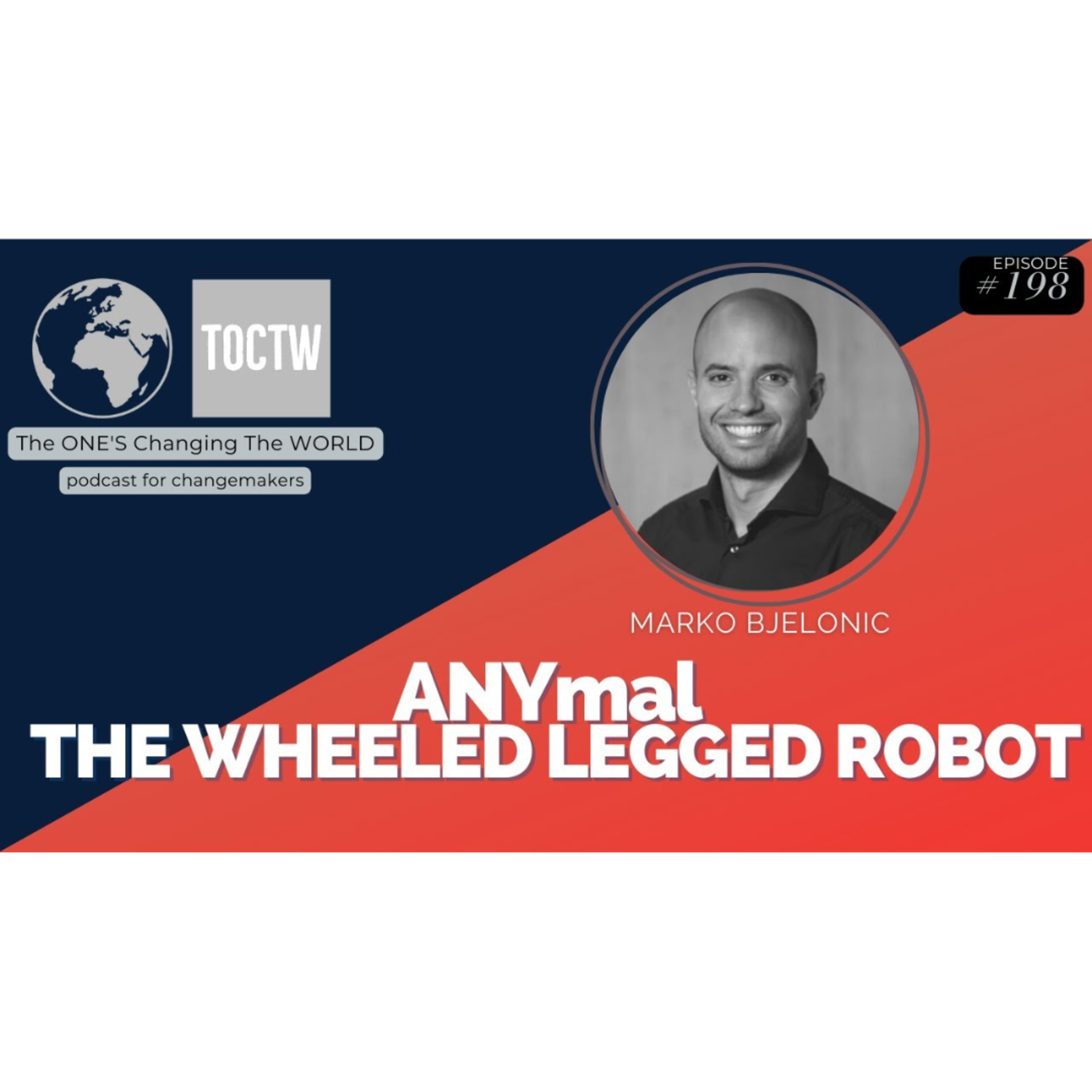 ANYMAL THE WHEELED LEGGED TRANSFORMER ROBOT- MARKO BJELONIC : SWISS MILE episode artwork