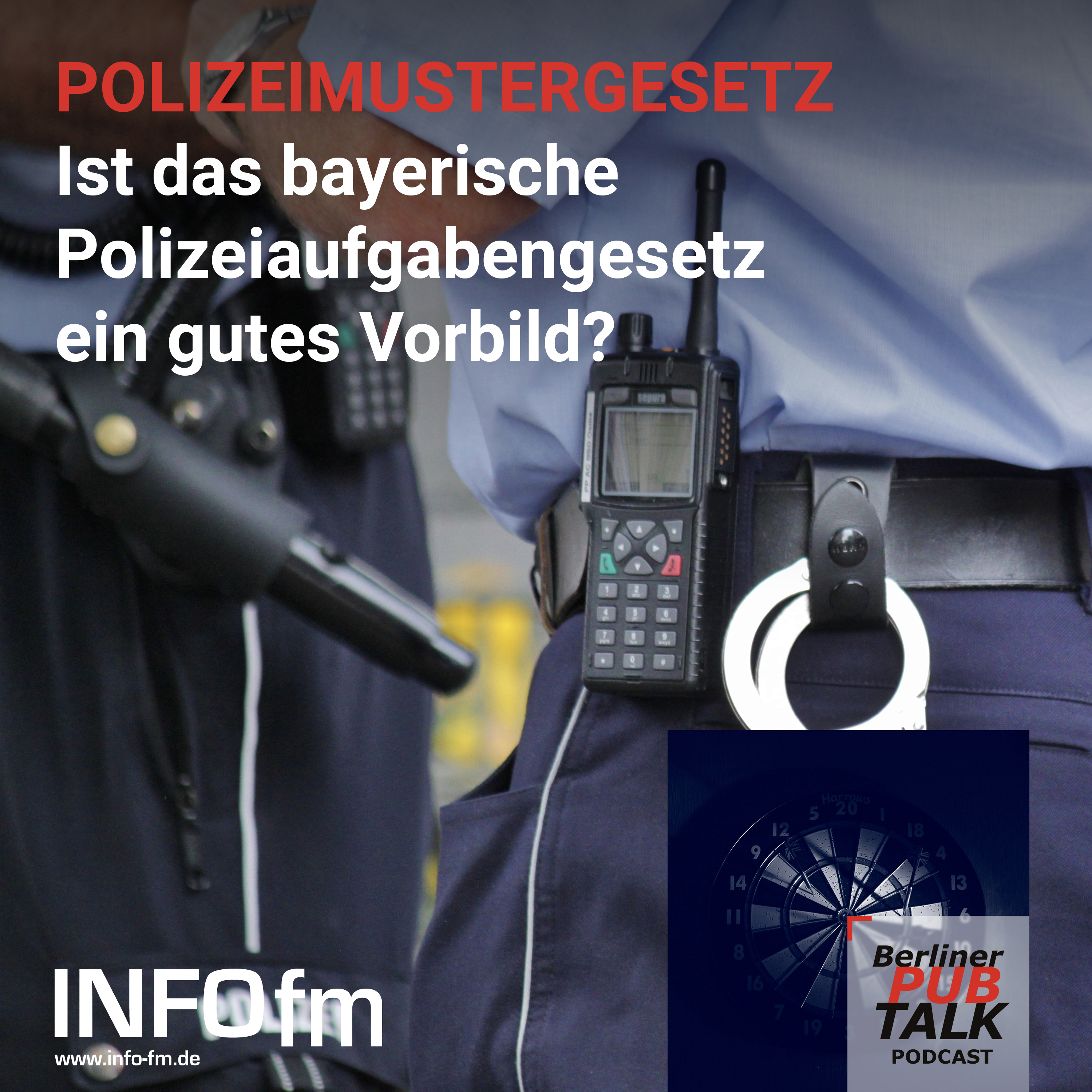 Polizeimustergesetz - Ist das bayerische Polizeiaufgabengesetz ein gutes Vorbild? episode artwork