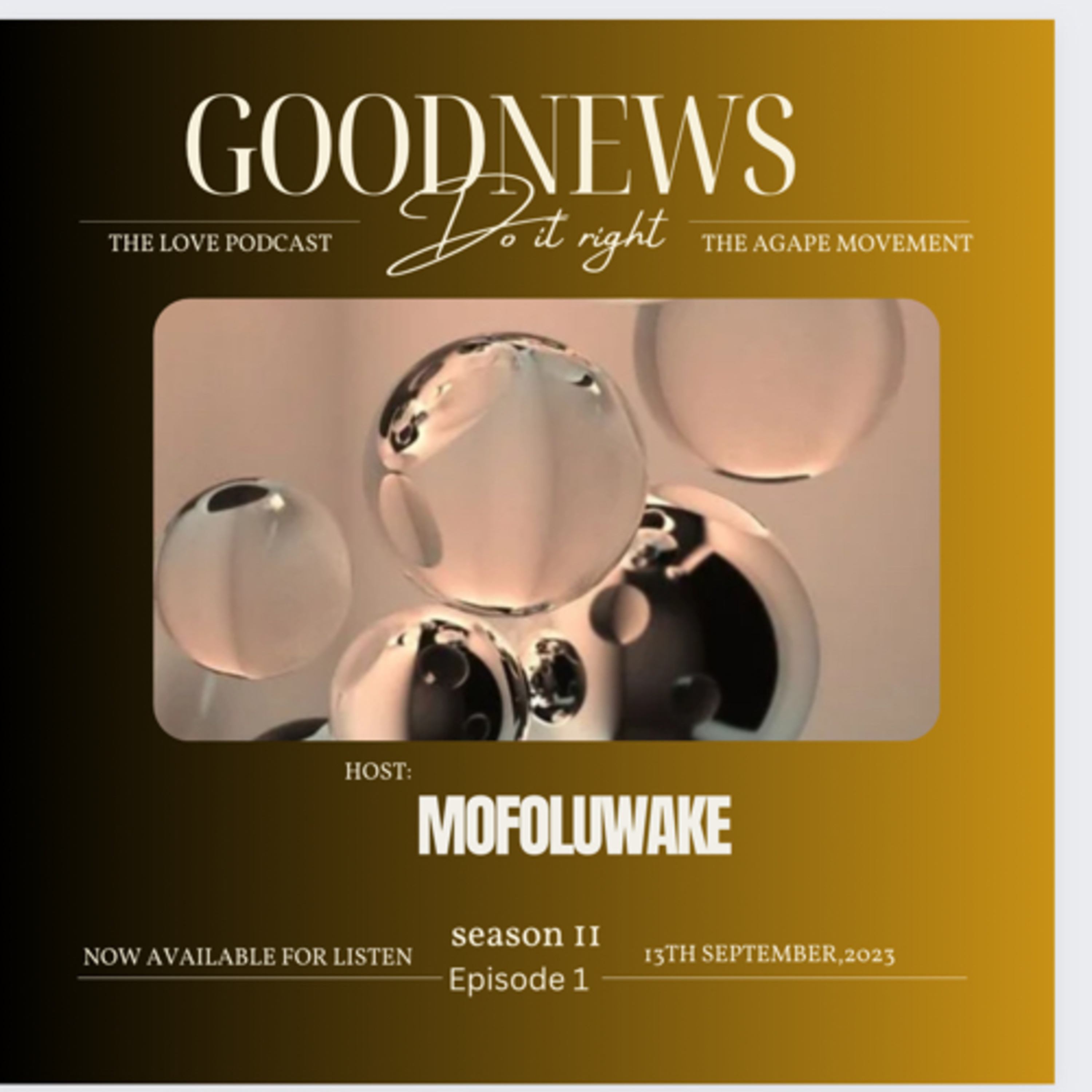 Good news-: DO IT RIGHT  episode artwork