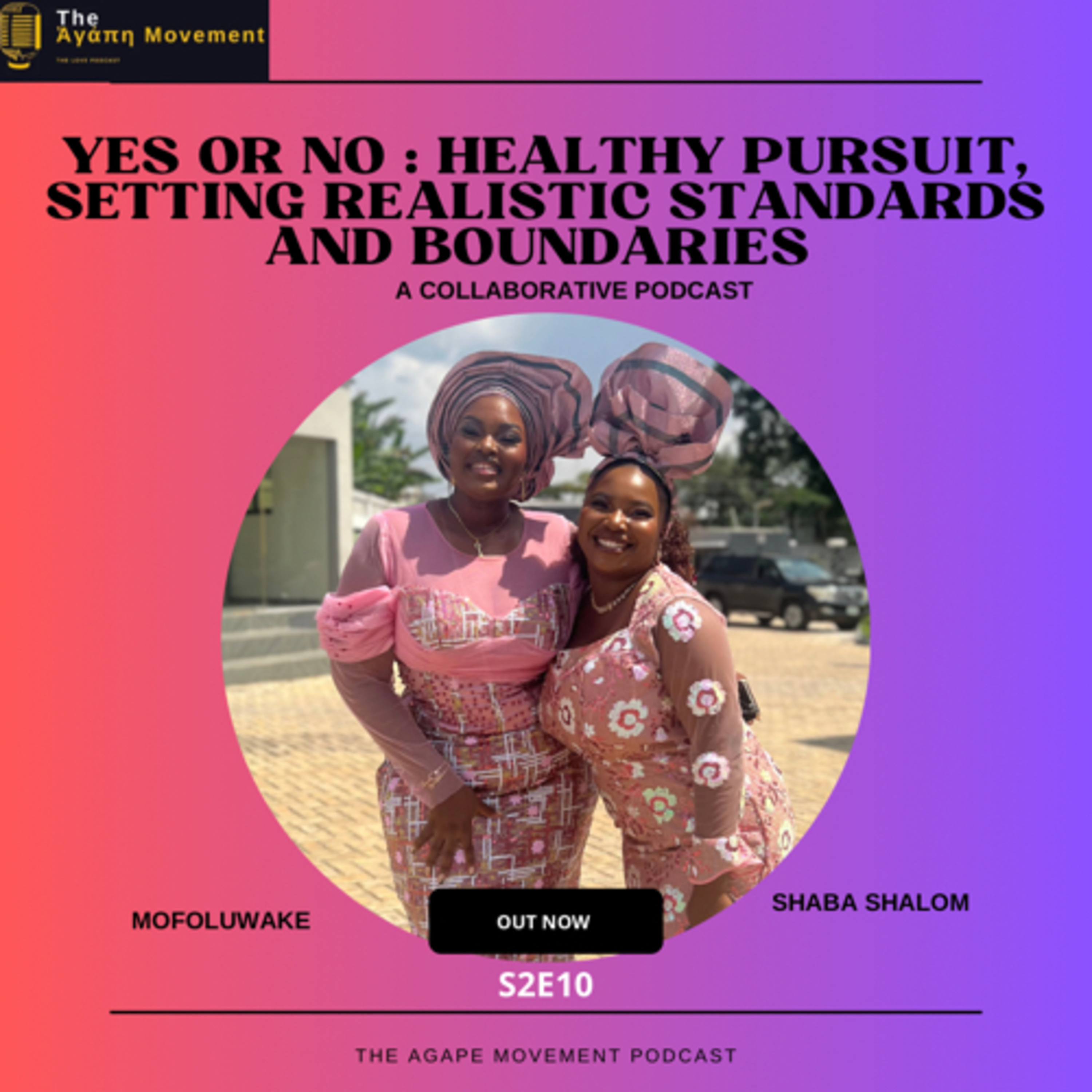 Yes/No: HEALTHY PURSUITS, SETTING REALISTIC STANDARD AND BOUNDARIES  episode artwork