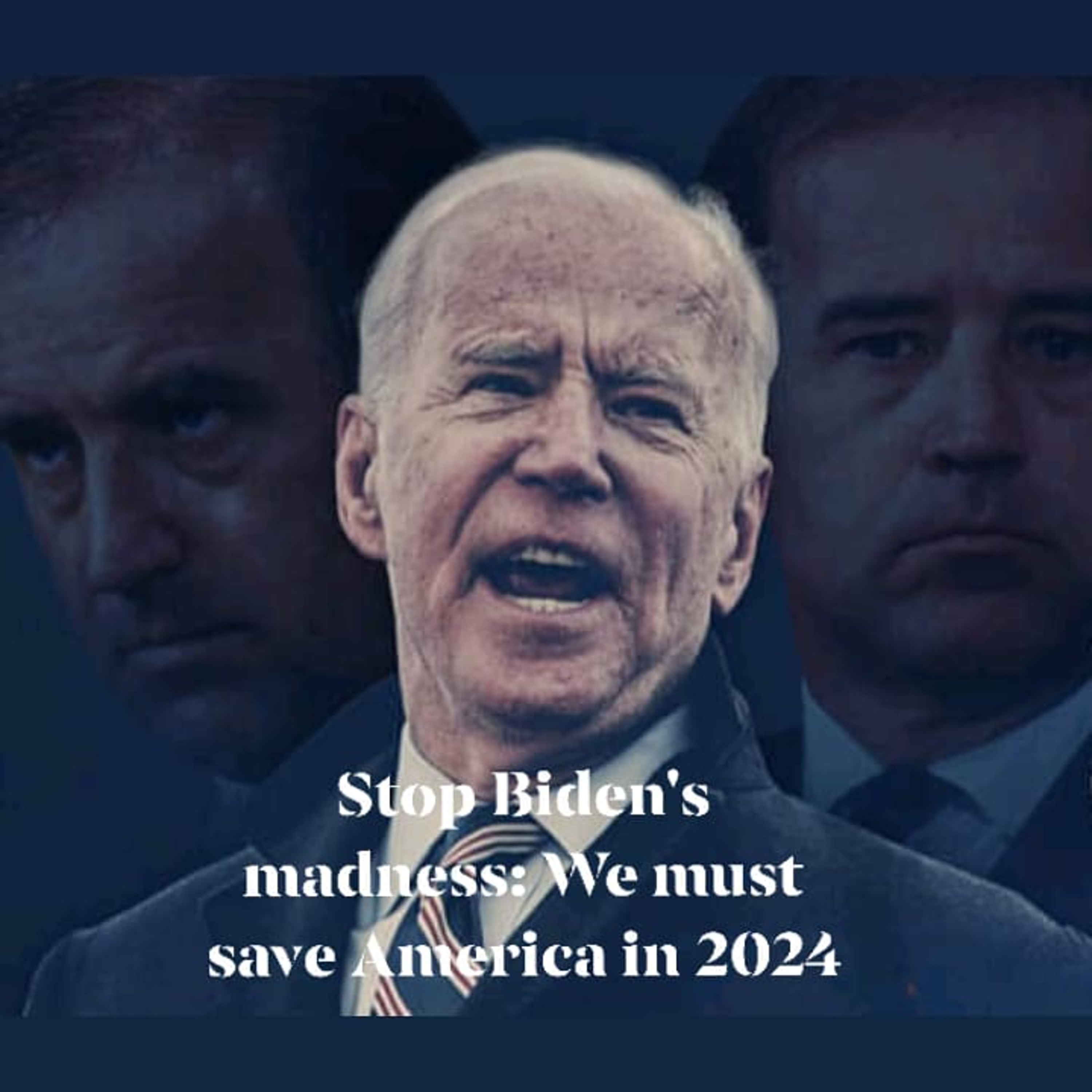 We must save America in 2024 from Biden's leftist/socialist agenda's episode artwork