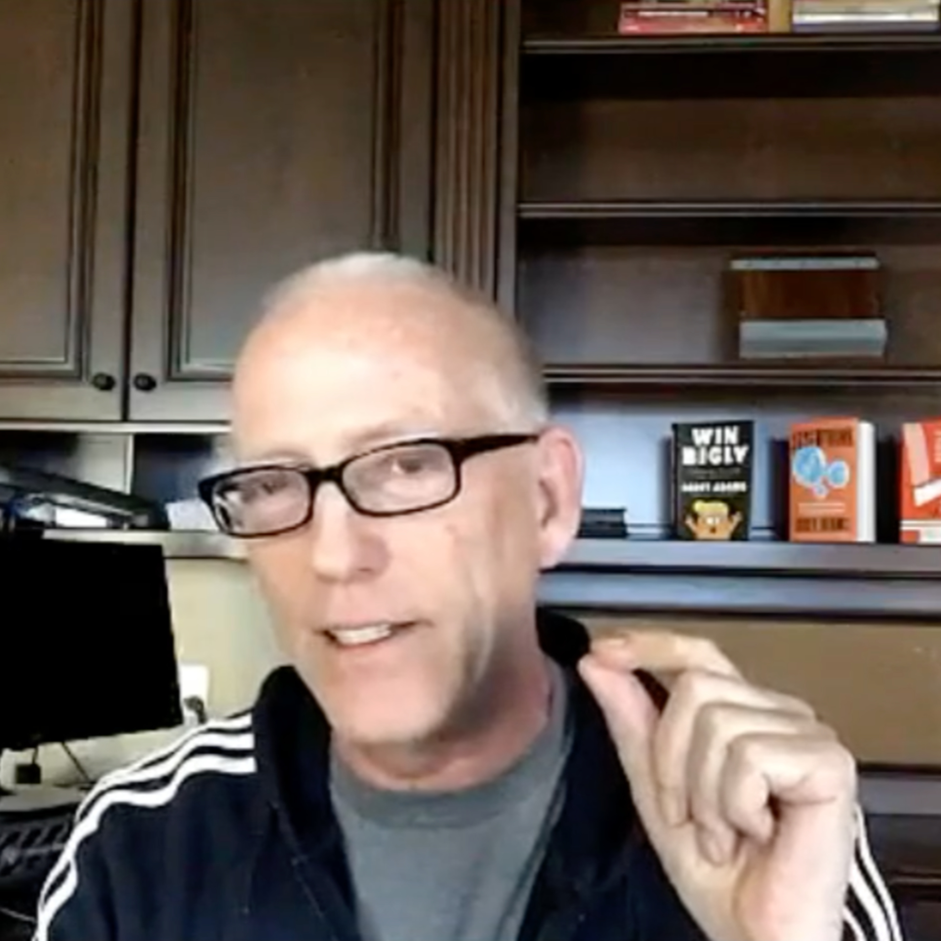 Episode 813 Scott Adams: The Strongest Democrat Presidential Candidate,  and an Inspirational Story