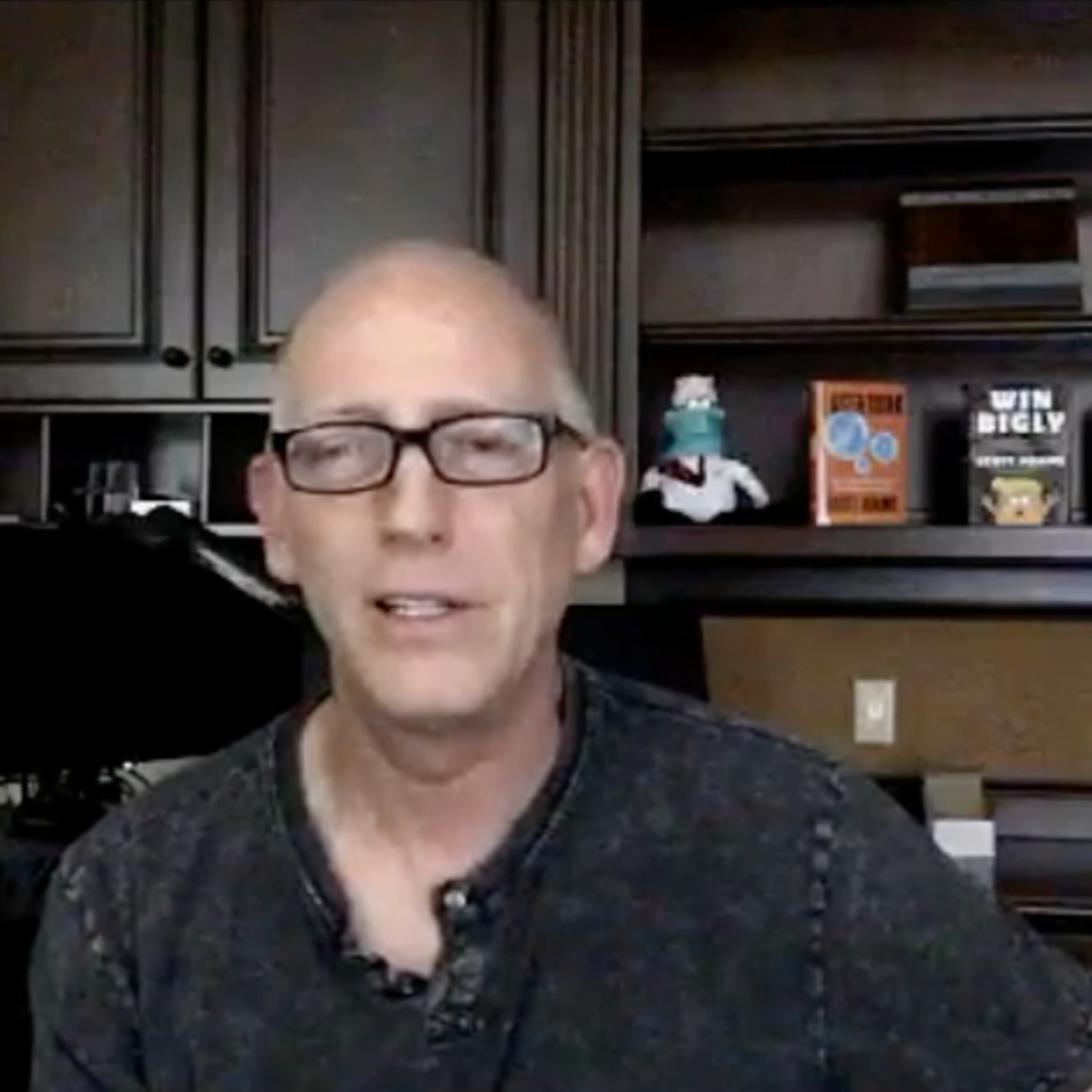 Episode 938 Scott Adams: 4-Dimensional Energy Creatures, Prizes that Are Noble, Dash of Fake News