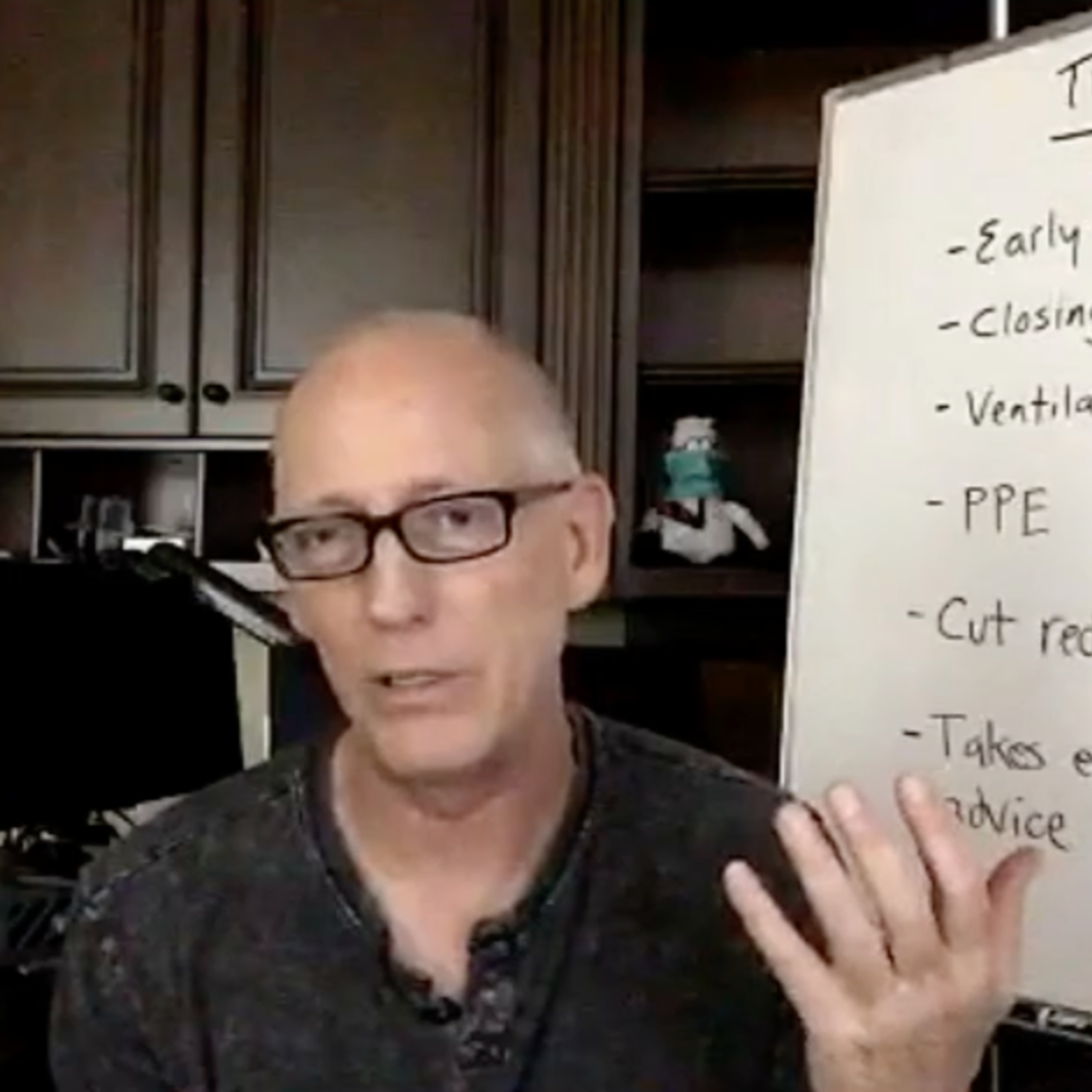 Episode 953 Scott Adams: I Score President Trump's Coronavirus Performance, 4th Branch of Government, Solve Some Hoaxes and More
