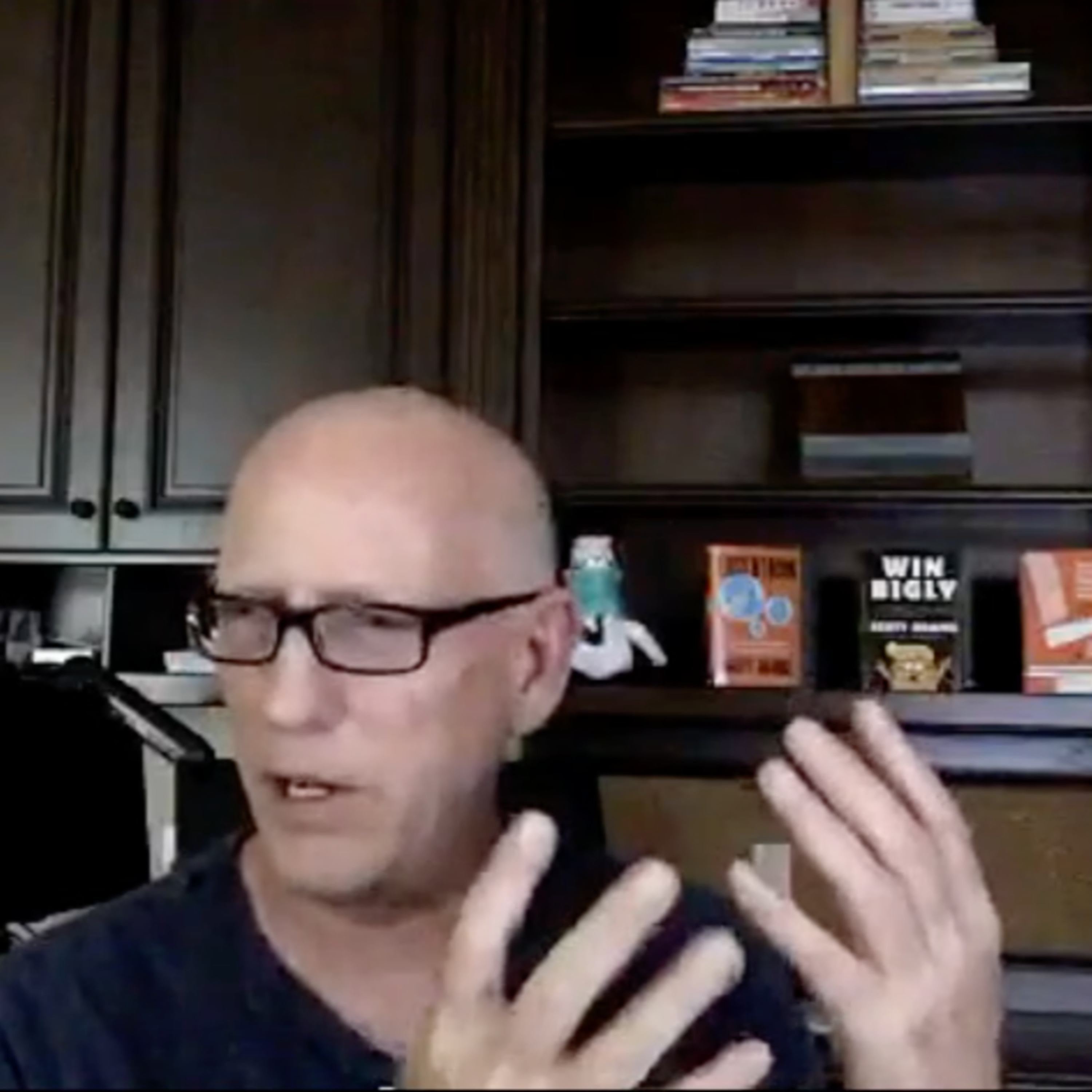 Episode 957 Scott Adams: Let Me Tell You About the Psychedelic Mushroom I Accidentally Ingested Called CNN
