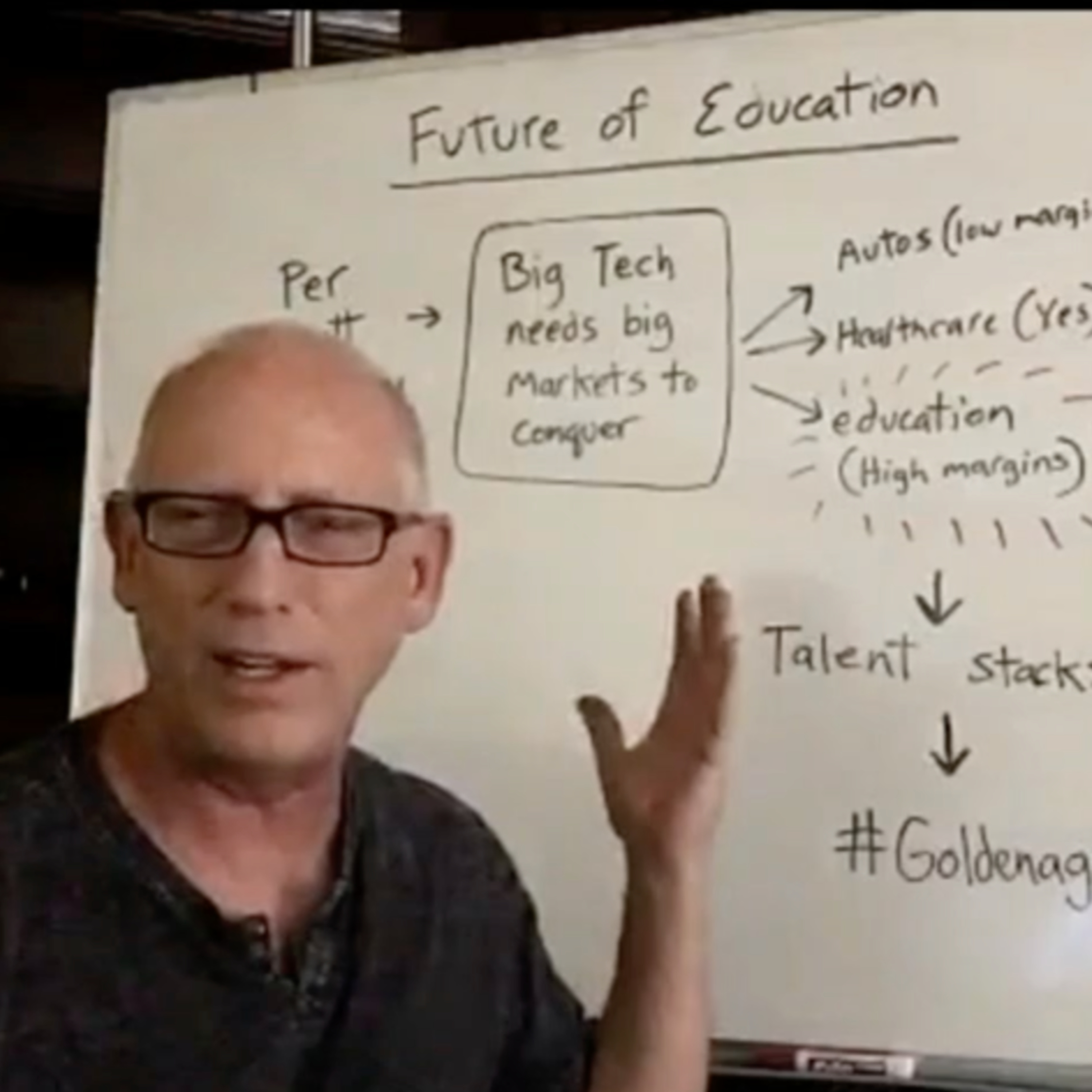 Episode 995 Scott Adams: Psssst. I Think We Won The War. Take a Look at the #GoldenAge of Education That is Coming