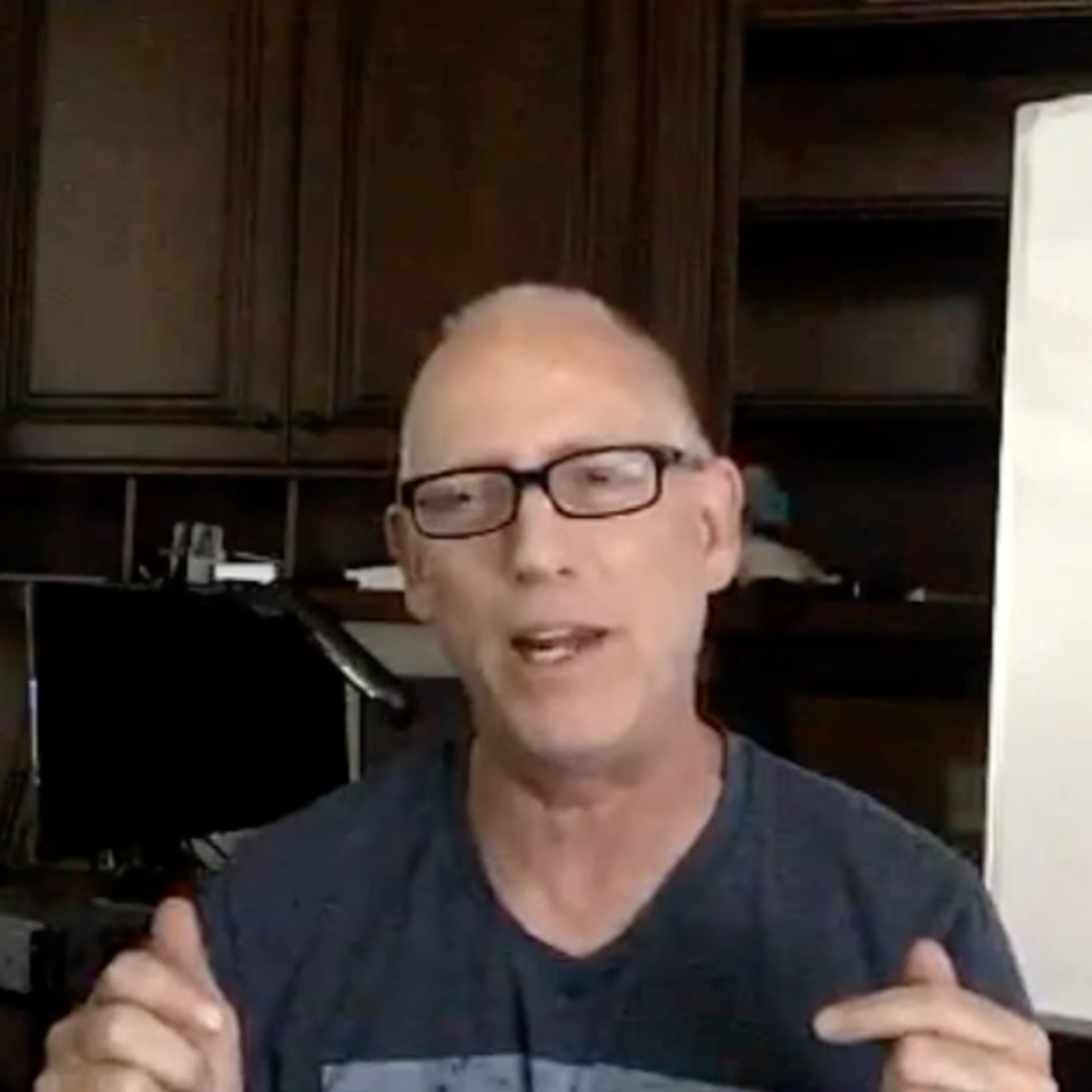 Episode 998 Scott Adams: Basement Biden, Poorly Educated CNN Viewers, Robot Defense Strategy, HCQ Fun, Karens