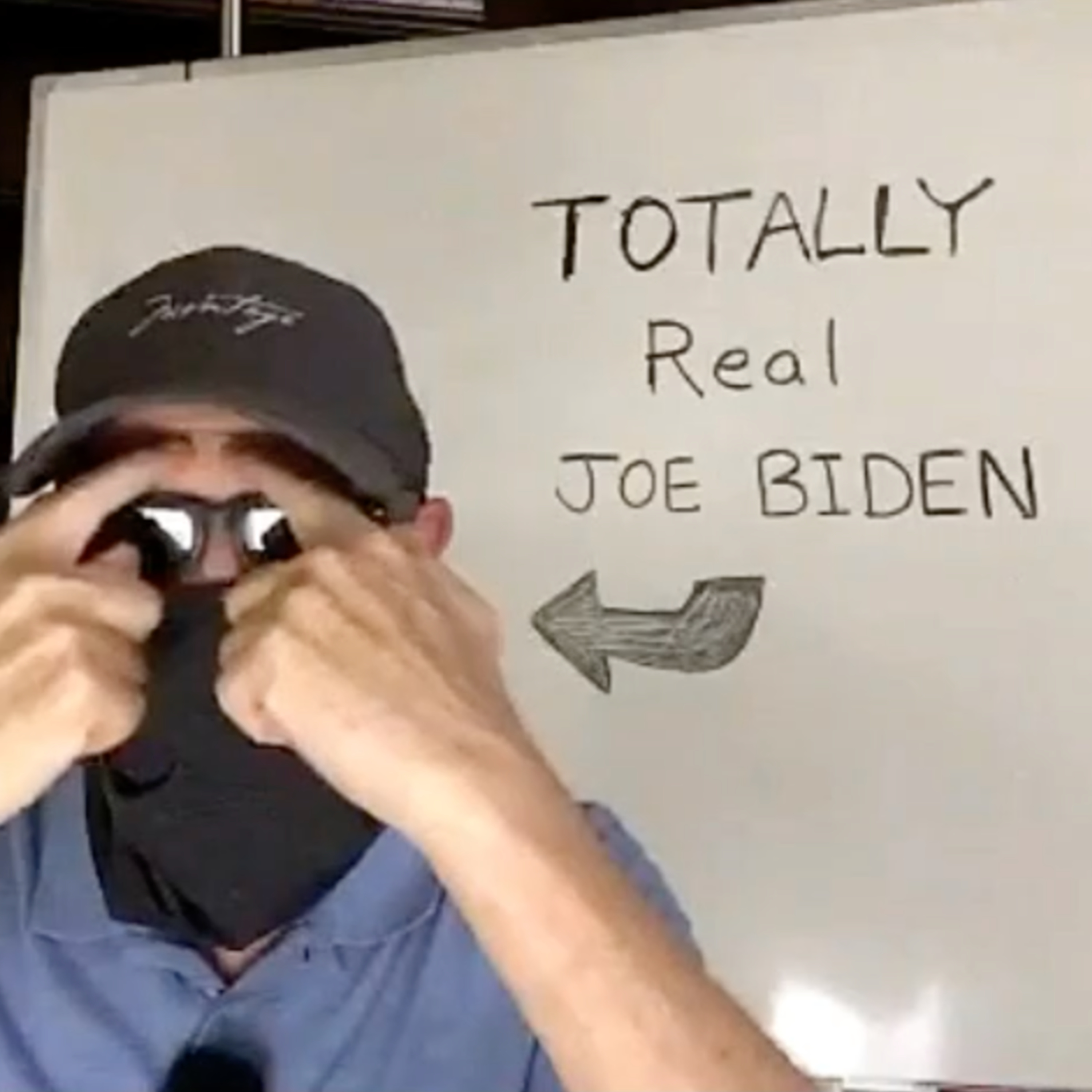 Episode 999 Scott Adams: Totally Real Joe Biden Joins me For a Digital Town Hall. In His Mask. Because He is a Role Model