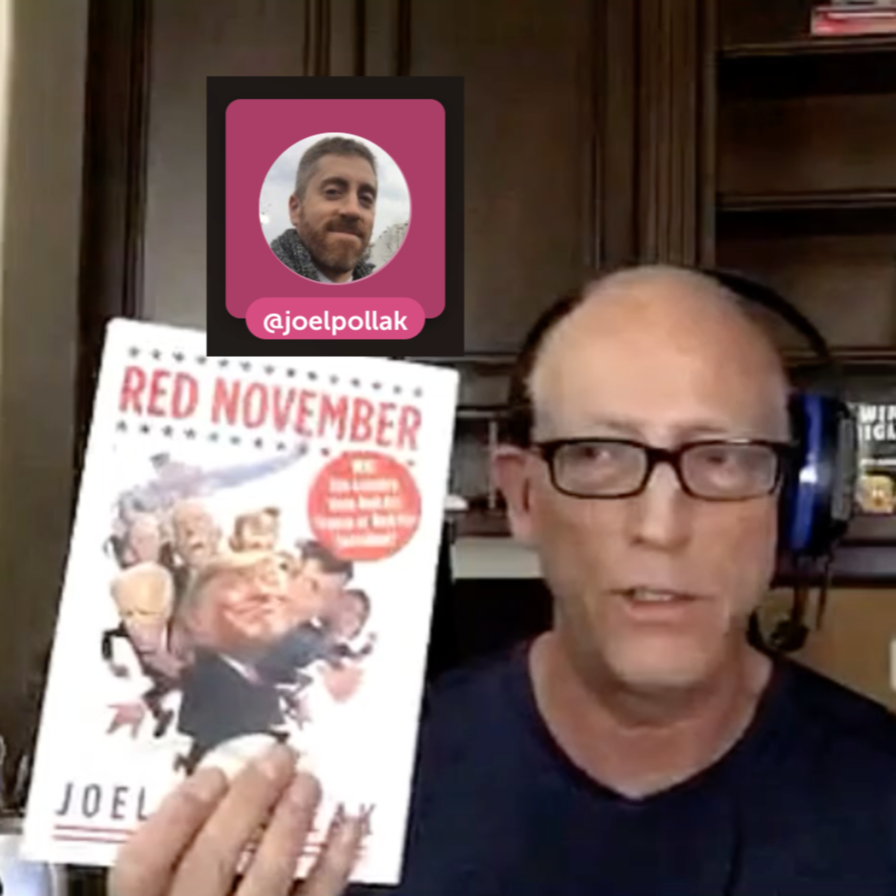 Episode 1057 Scott Adams: Talking With Joel Pollack About His New Book Red November, Then Victim Mentality, Priorities, Persuasion
