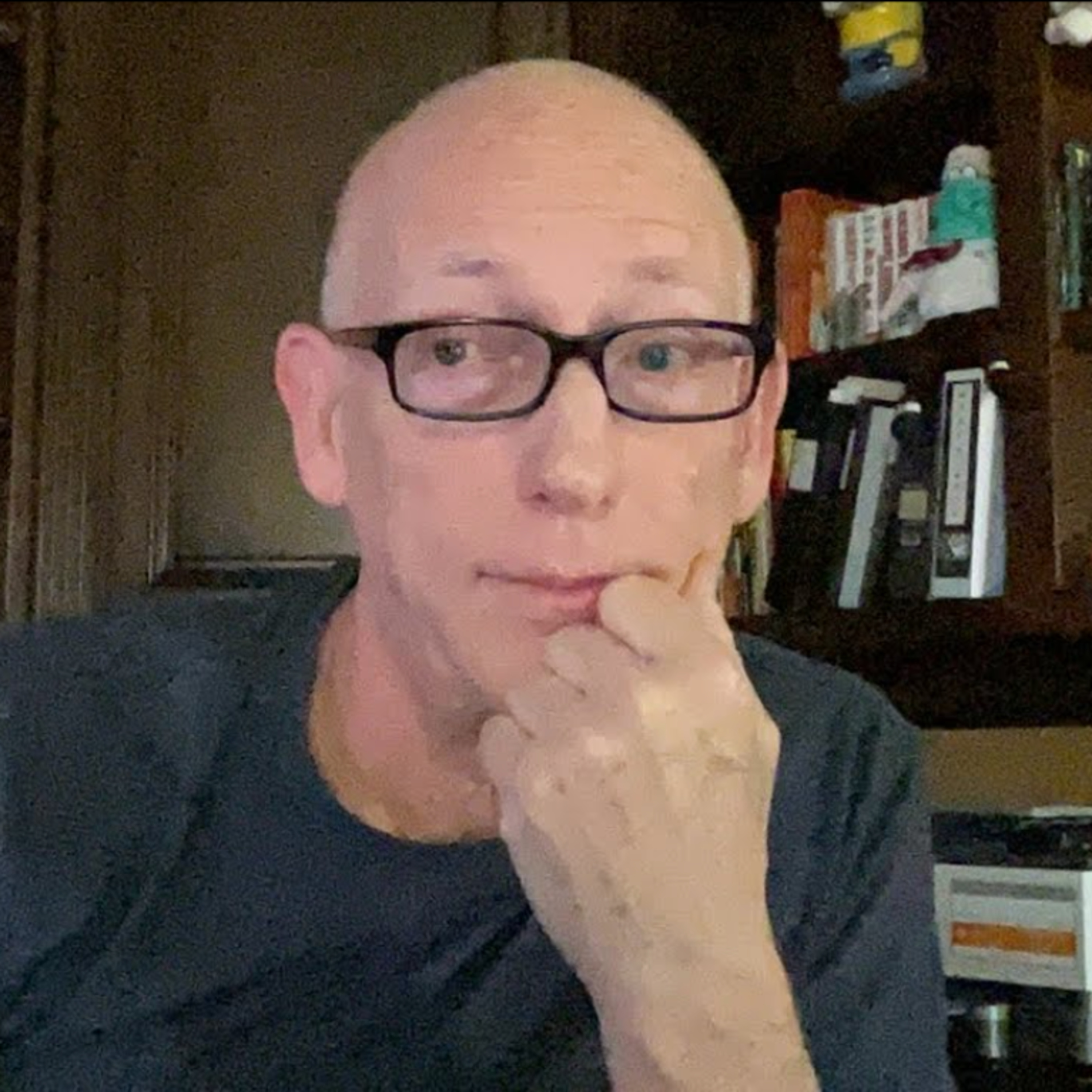 Episode 2011 Scott Adams: Killer Eggs, Romantic Robots, My Third Act, Madonna's Face, FBI vs America