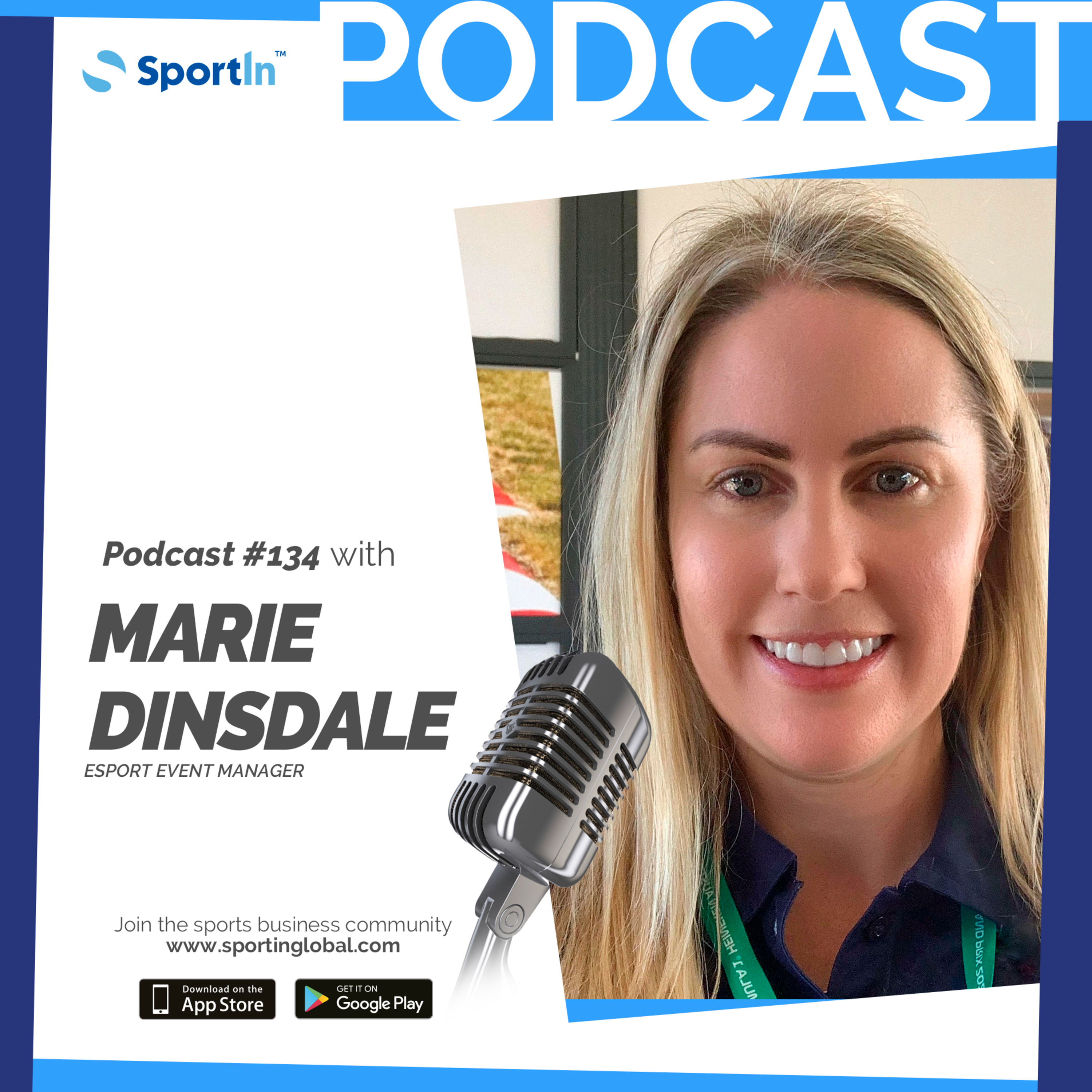 Ep 134 - Work in the Sport Industry with Marie Dinsdale episode artwork