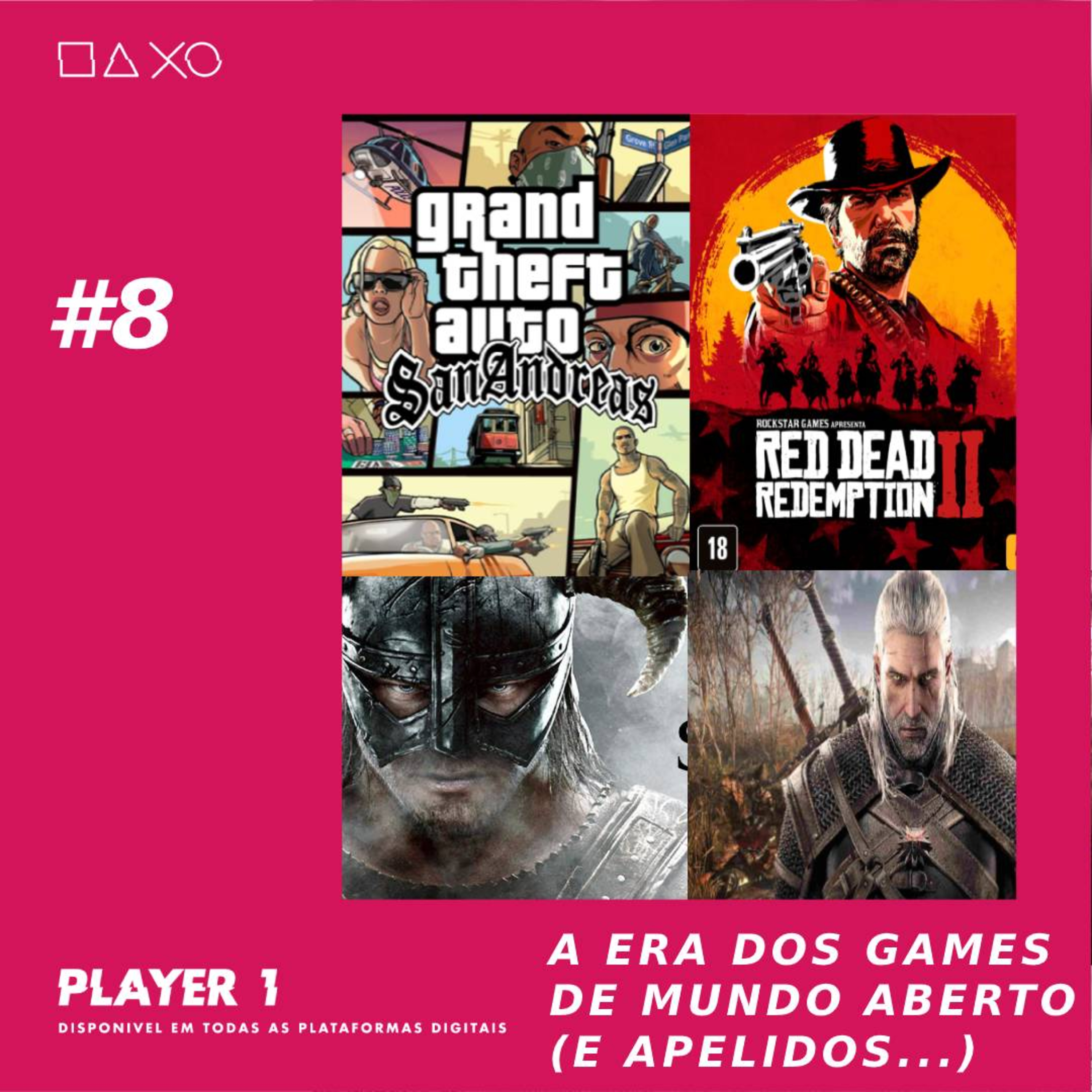 8 - MUNDO ABERTO (E APELIDOS...) episode artwork