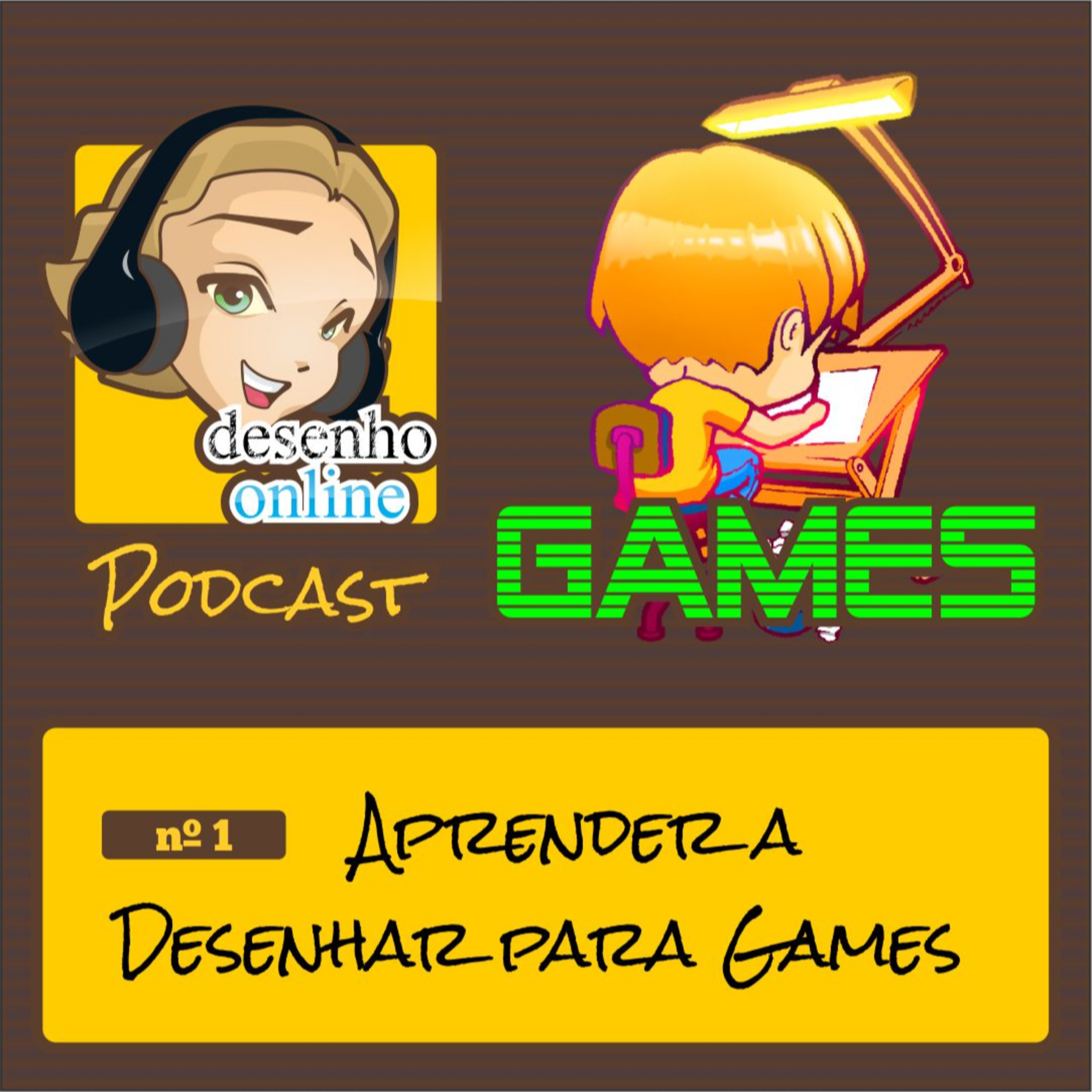 Aprender a desenhar para games – Desenho Online – Podcast – Podtail