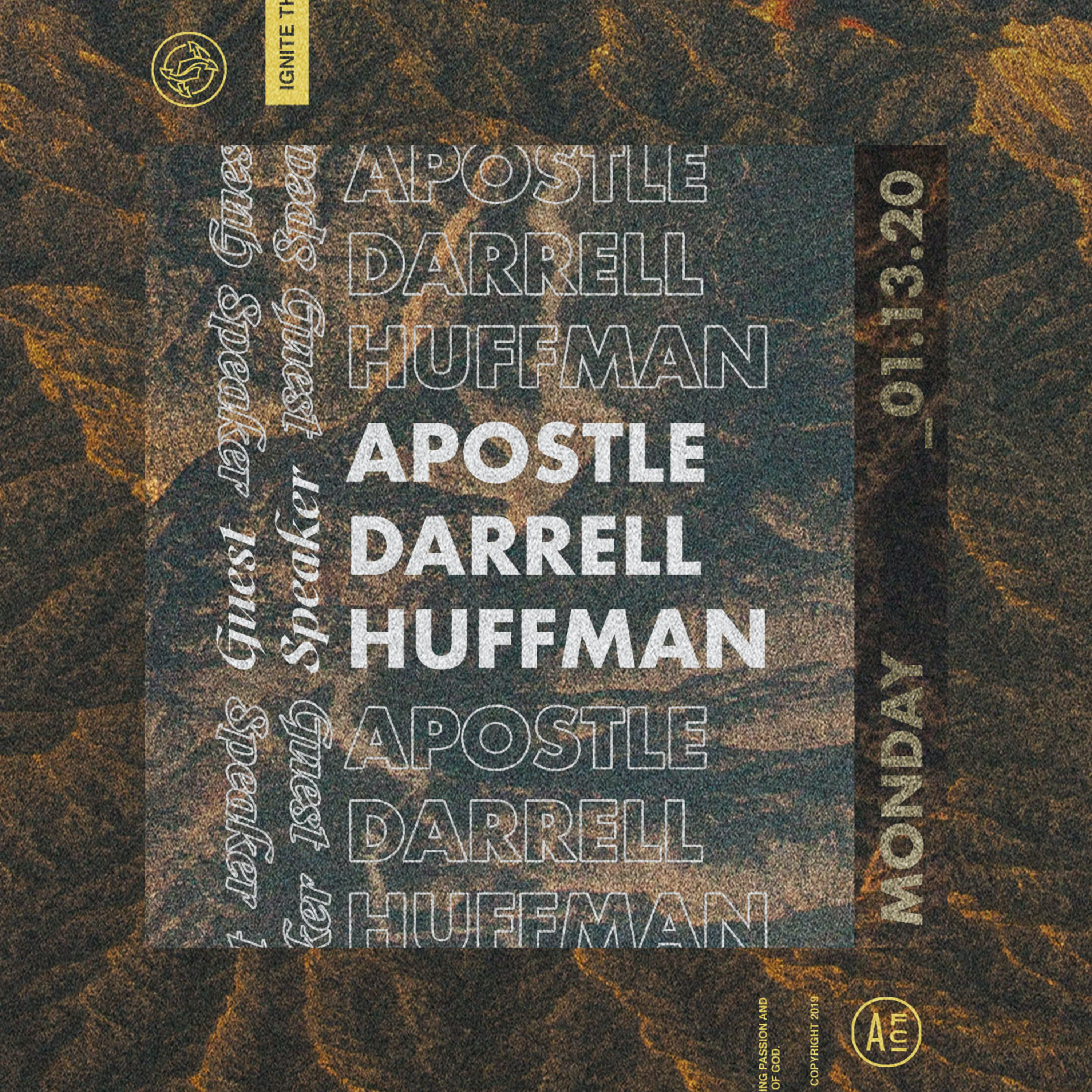 Darrell Huffman - Guest Speaker Monday 7:30p episode artwork